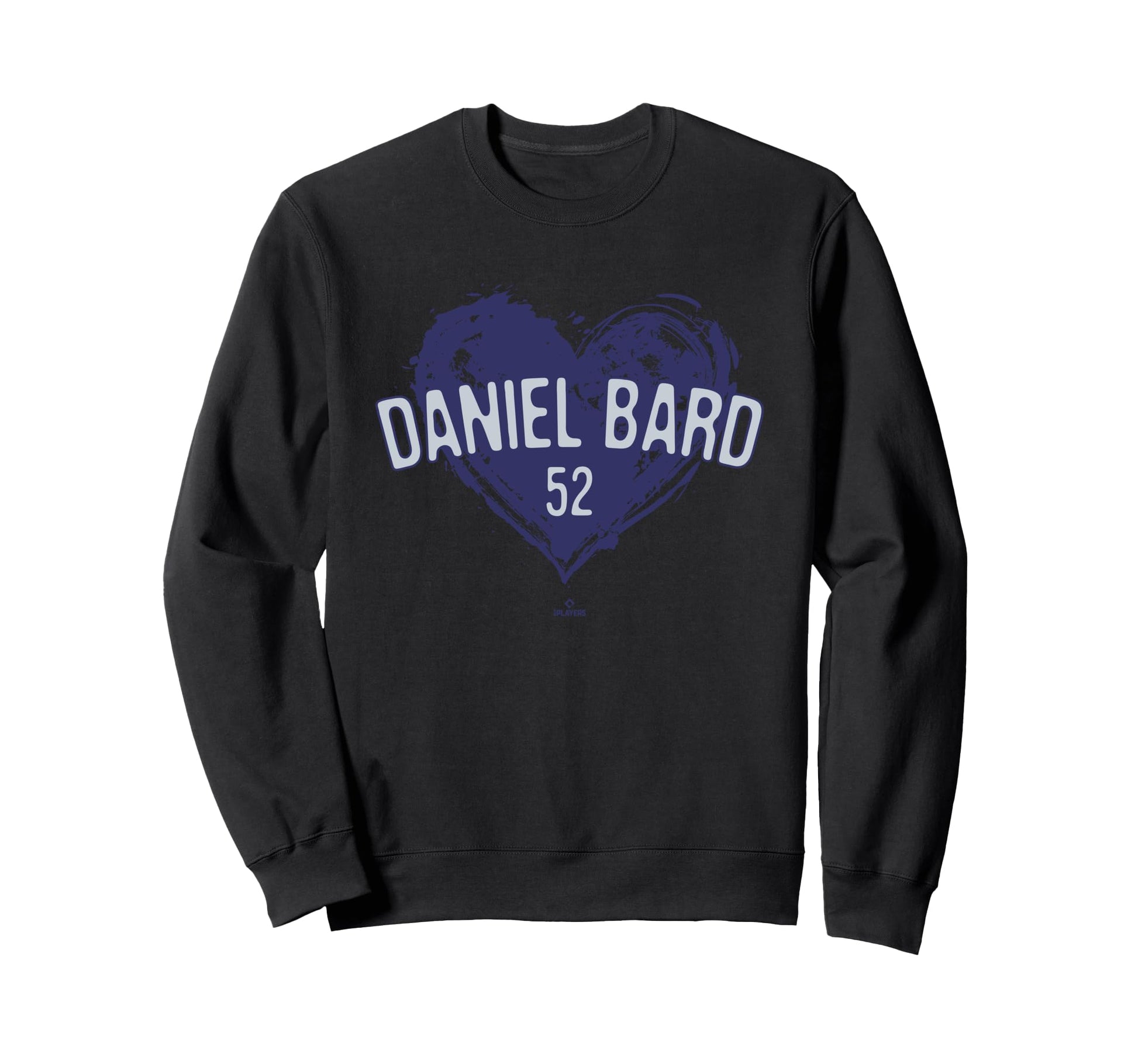 Distressed Heart Daniel Bard Sweatshirt - Minimalist Print for Adults - T-Shirt, Sweatshirt, Hoodie