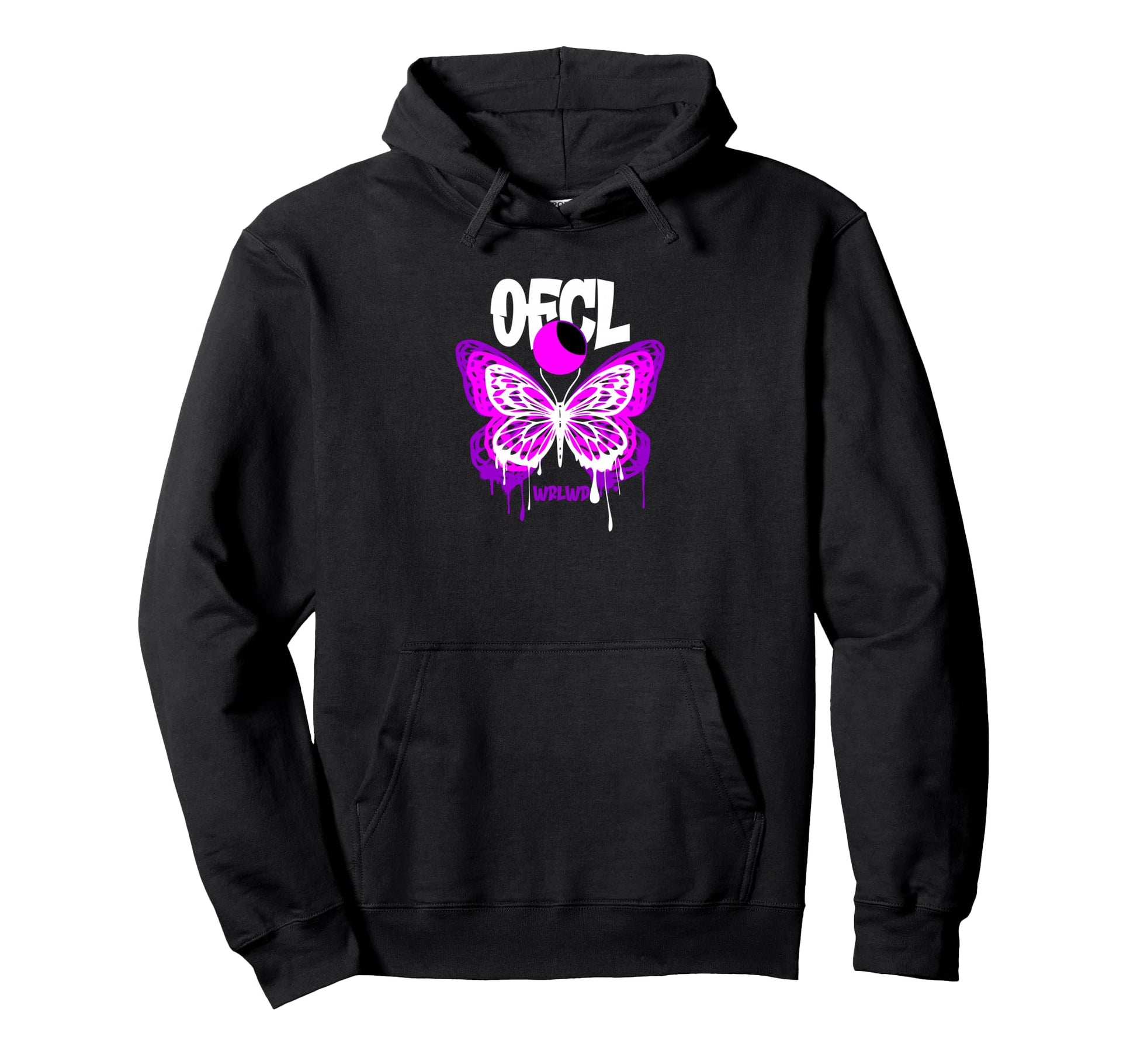 Butterfly Y2K Grunge Aesthetic Hoodie - Minimalist Print Unisex - T-Shirt, Sweatshirt, Hoodie