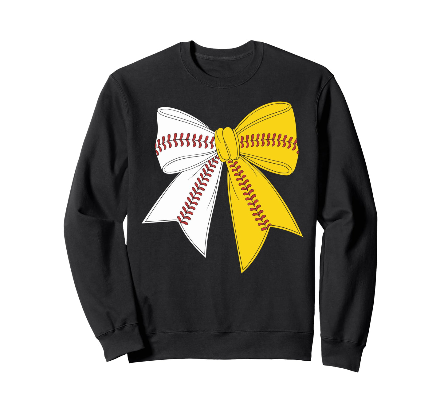 Half Baseball And Softball Mom Mama Sweatshirt - Minimalist Print Unisex - T-Shirt, Sweatshirt, Hoodie