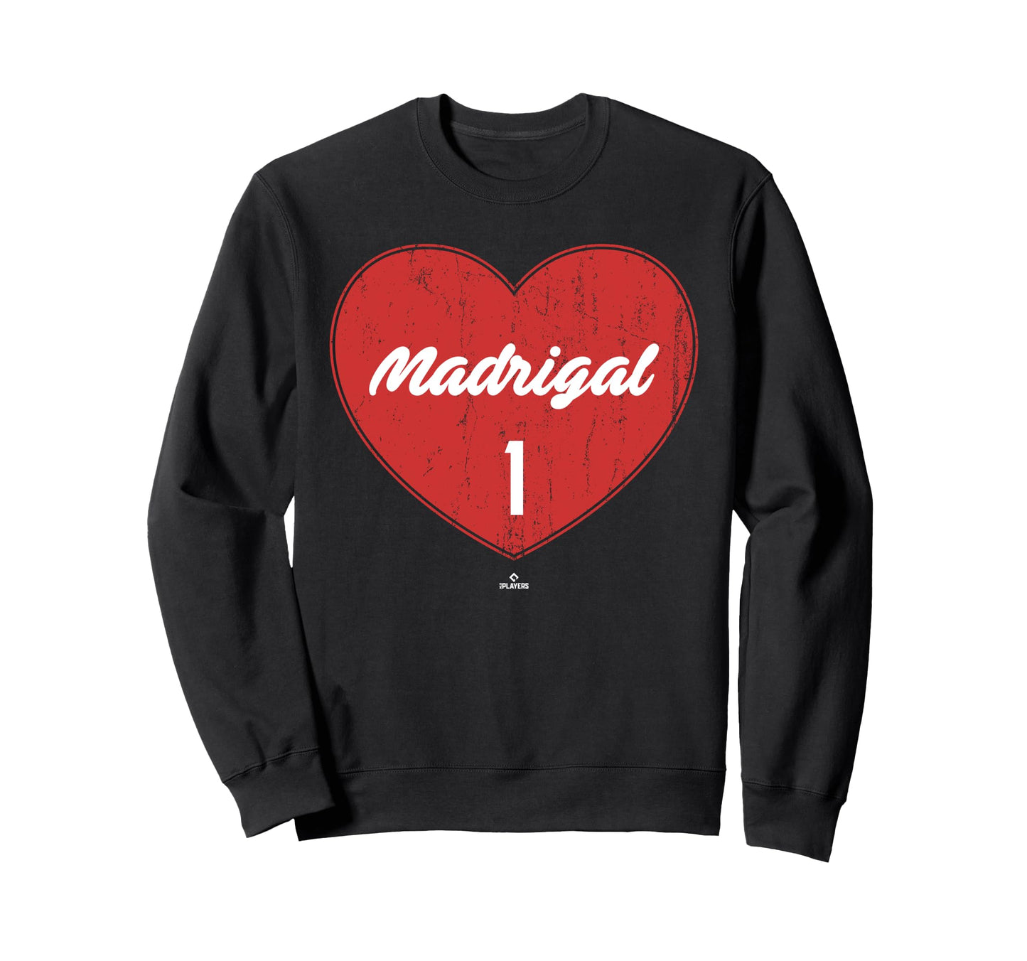 Distressed Heart Nick Madrigal Sweatshirt - Custom Art Print for Adults - T-Shirt, Sweatshirt, Hoodie