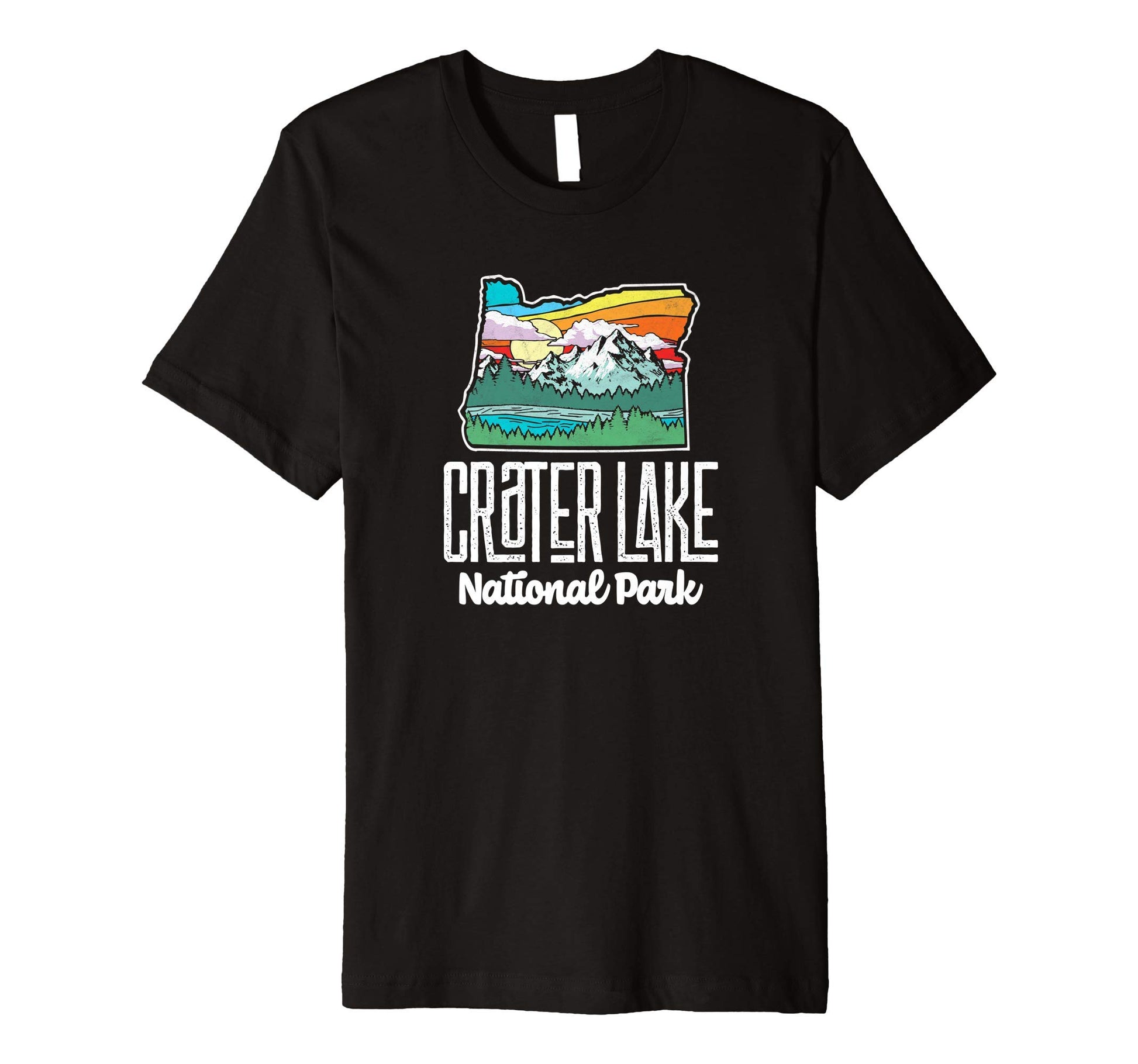 Crater Lake National Park Oregon Nature T-Shirt - Streetwear Style Unisex - T-Shirt, Sweatshirt, Hoodie