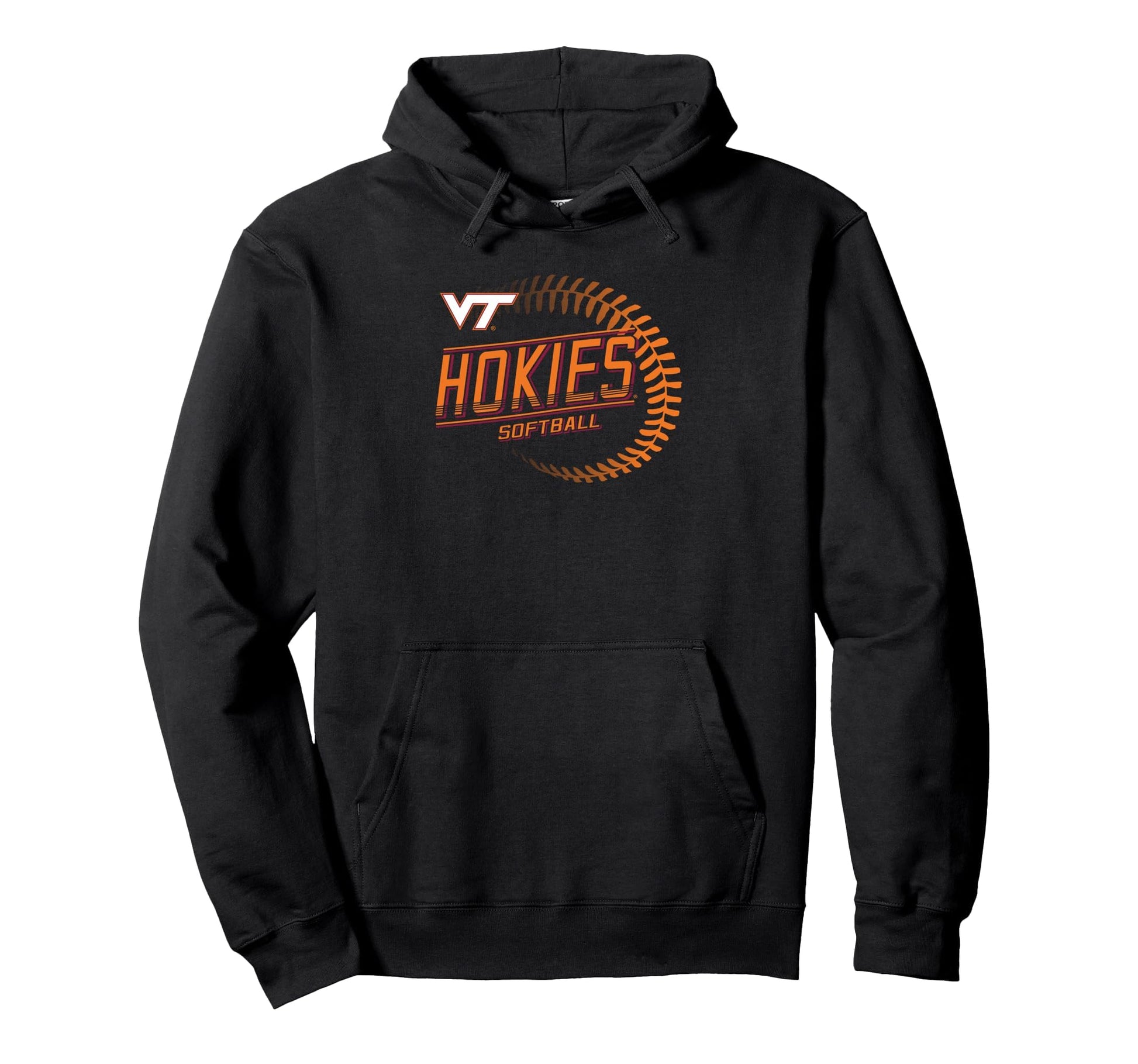 Virginia Tech Hokies Softball Homerun Hoodie - Minimalist Print Men Women - T-Shirt, Sweatshirt, Hoodie