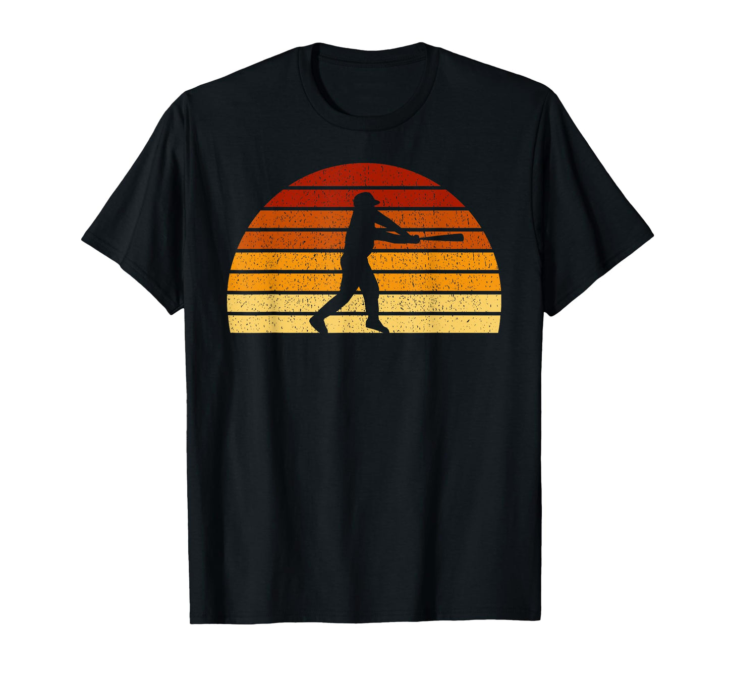 Sunset Baseball Gift Baseball Players T-Shirt - Minimalist Print Men Women - T-Shirt, Sweatshirt, Hoodie