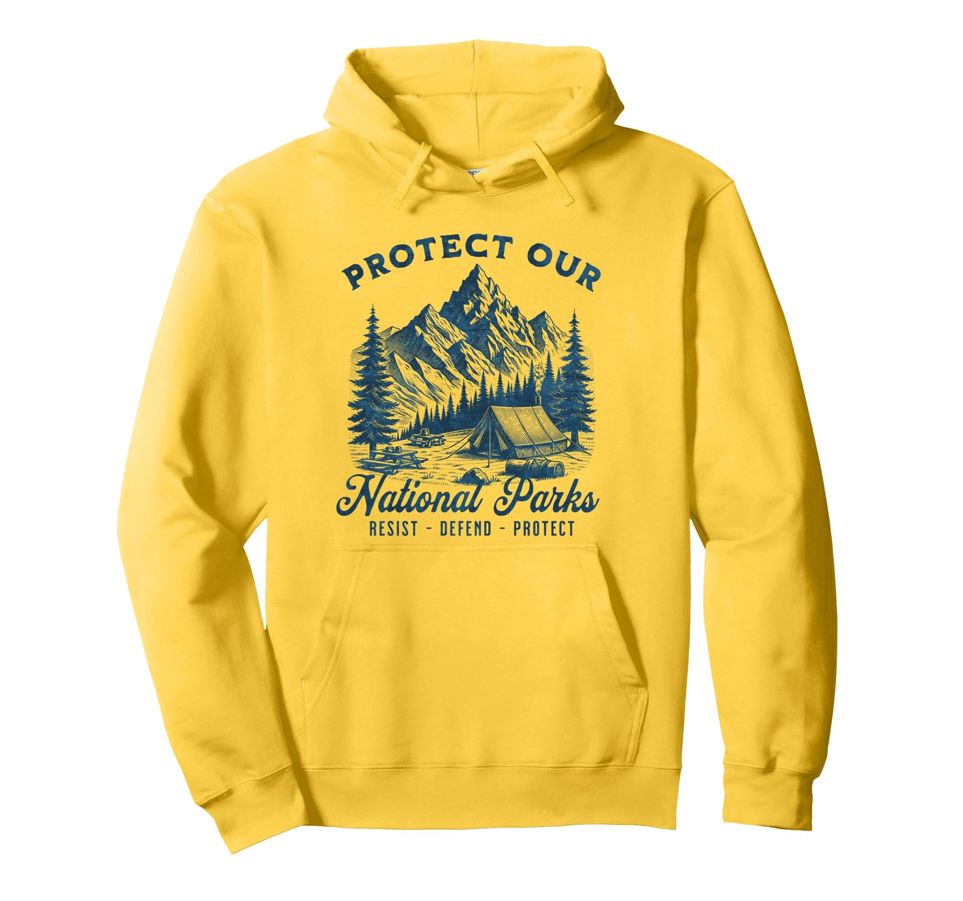 Protect National Parks Defend Hiking Hoodie - Unique Graphic for Adults - T-Shirt, Sweatshirt, Hoodie