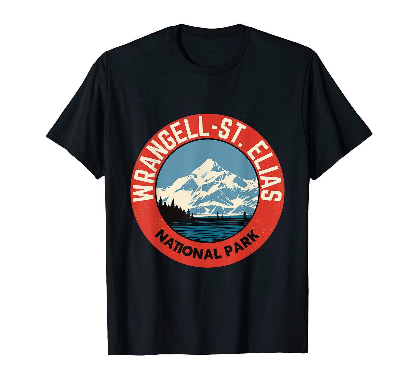Wrangell St Elias National Park T-Shirt - Custom Art Print Unisex - T-Shirt, Sweatshirt, Hoodie