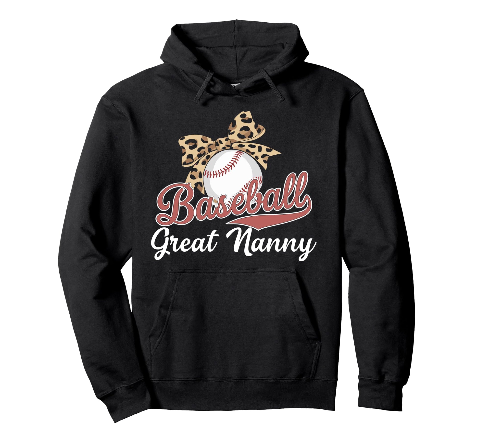 Baseball Great Nanny Baseball Player Hoodie - Unique Graphic for Adults - T-Shirt, Sweatshirt, Hoodie