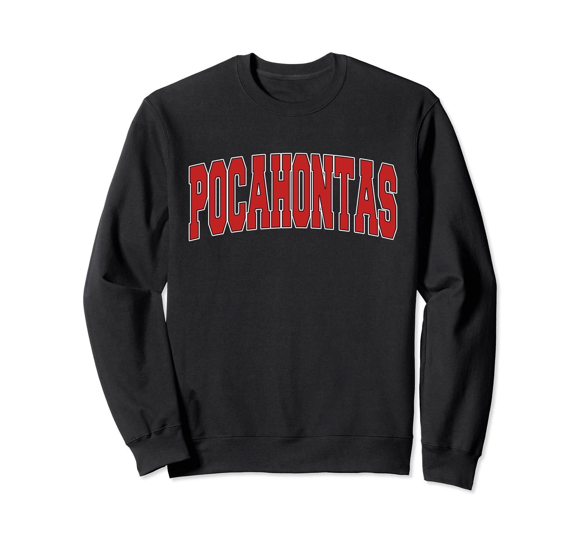 Pocahontas Ar Arkansas Varsity Usa Sweatshirt - Novelty Apparel for Adults - T-Shirt, Sweatshirt, Hoodie