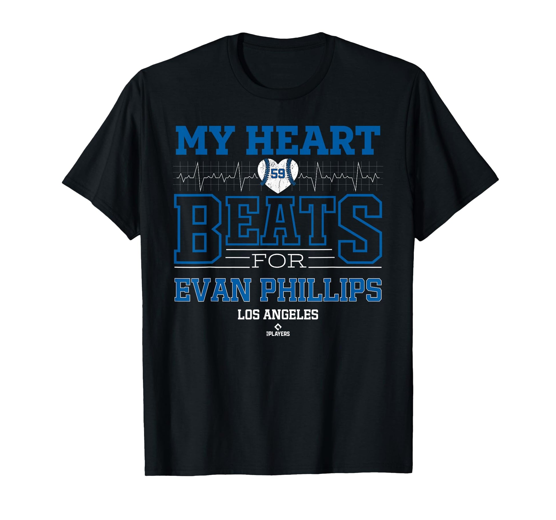 My Heart Beats Evan Phillips Los T-Shirt - Novelty Apparel Men Women - T-Shirt, Sweatshirt, Hoodie