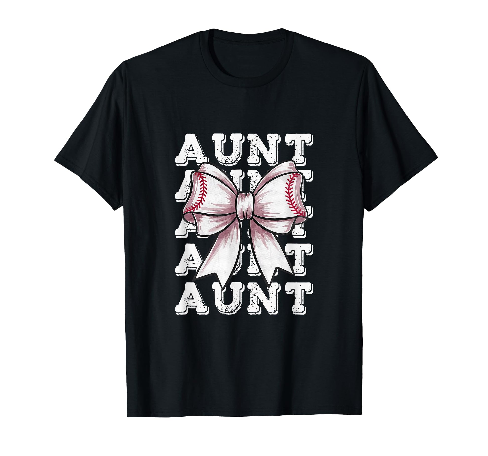 Coquette Baseball Aunt Matching T-Shirt - Custom Art Print for Adults - T-Shirt, Sweatshirt, Hoodie