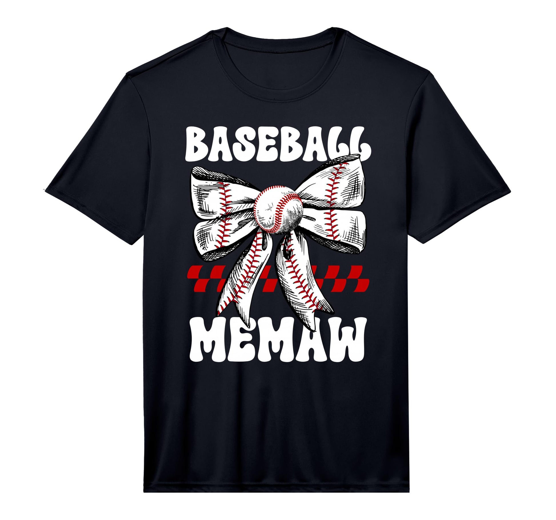 Mens Baseball Memaw Coquette Memaw T-Shirt - Trendy Graphic Unisex - T-Shirt, Sweatshirt, Hoodie