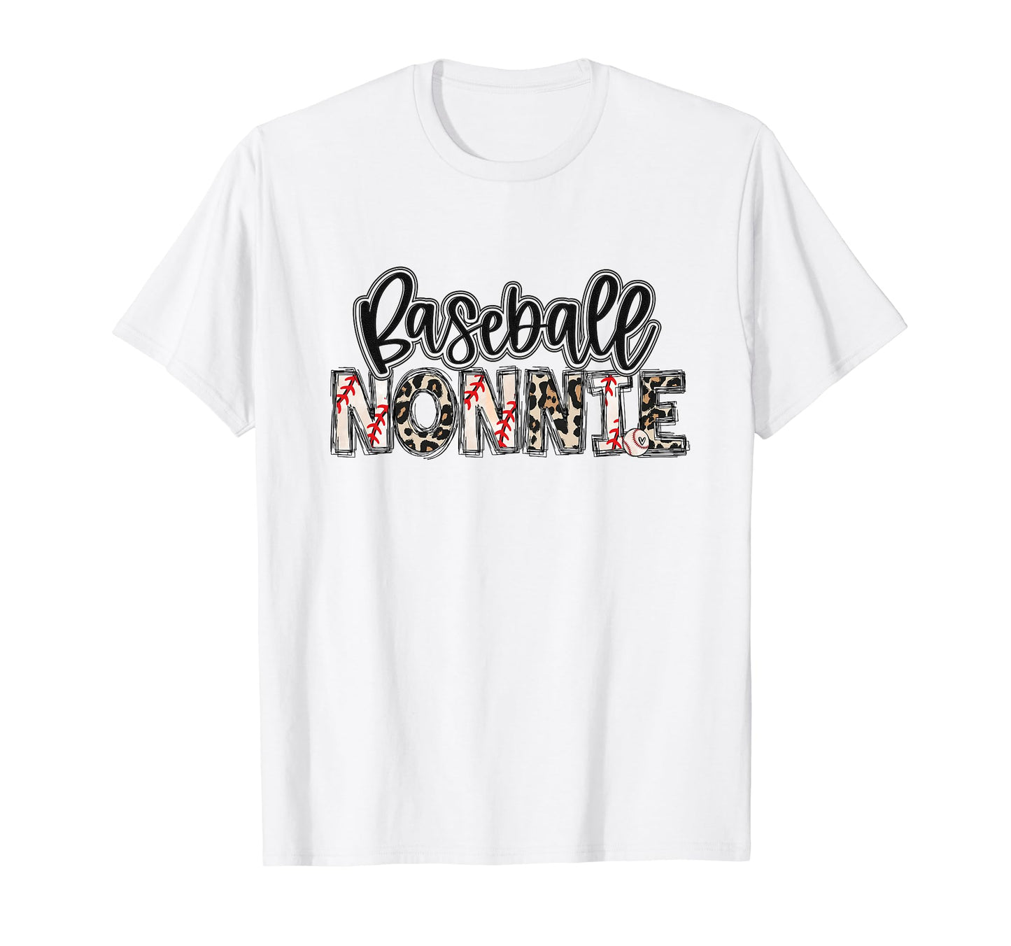 Baseball Nonnie Leopard Proud Family T-Shirt - Unique Graphic Men Women - T-Shirt, Sweatshirt, Hoodie