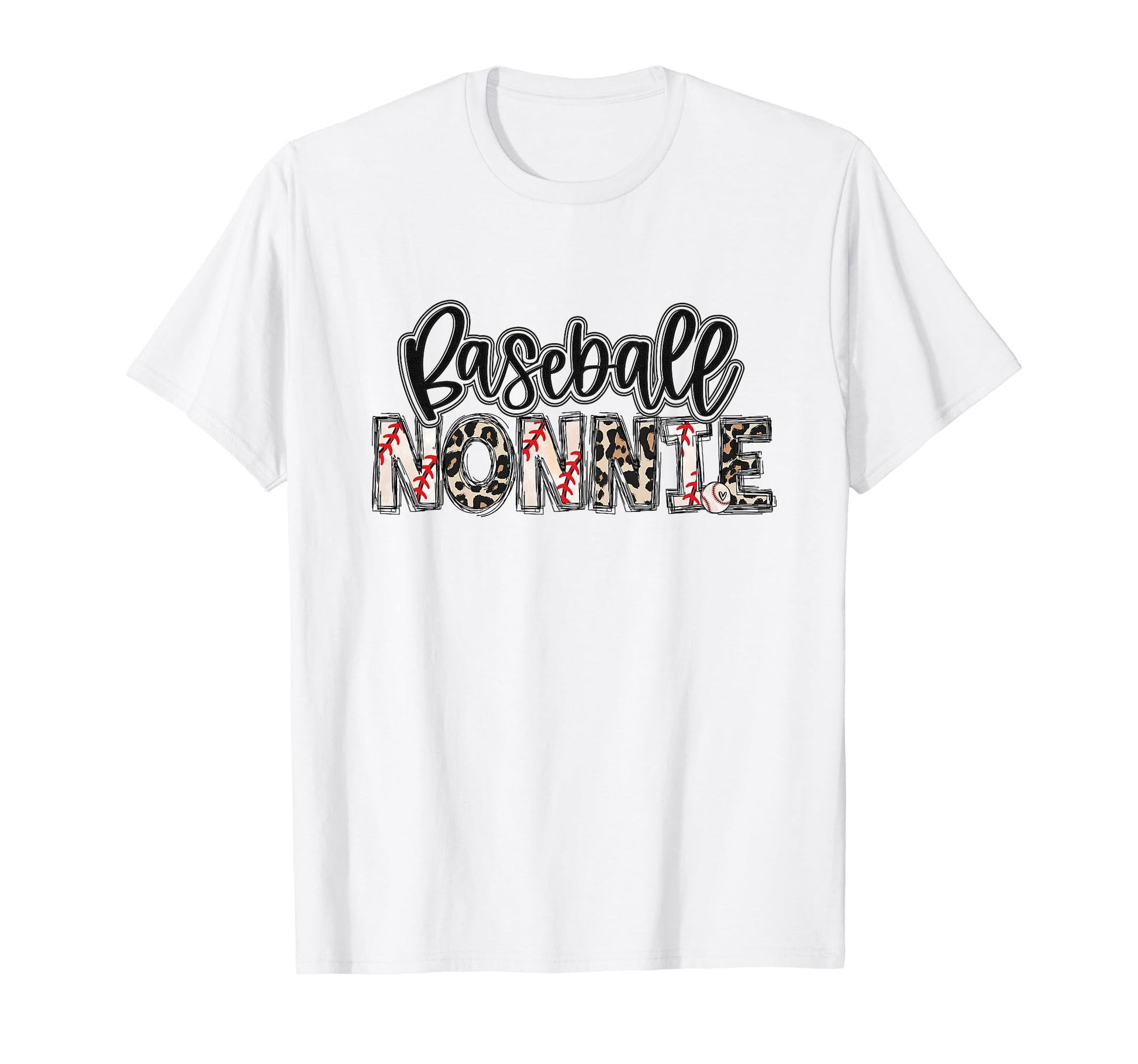 Baseball Nonnie Leopard Proud Family T-Shirt - Unique Graphic Men Women - T-Shirt, Sweatshirt, Hoodie