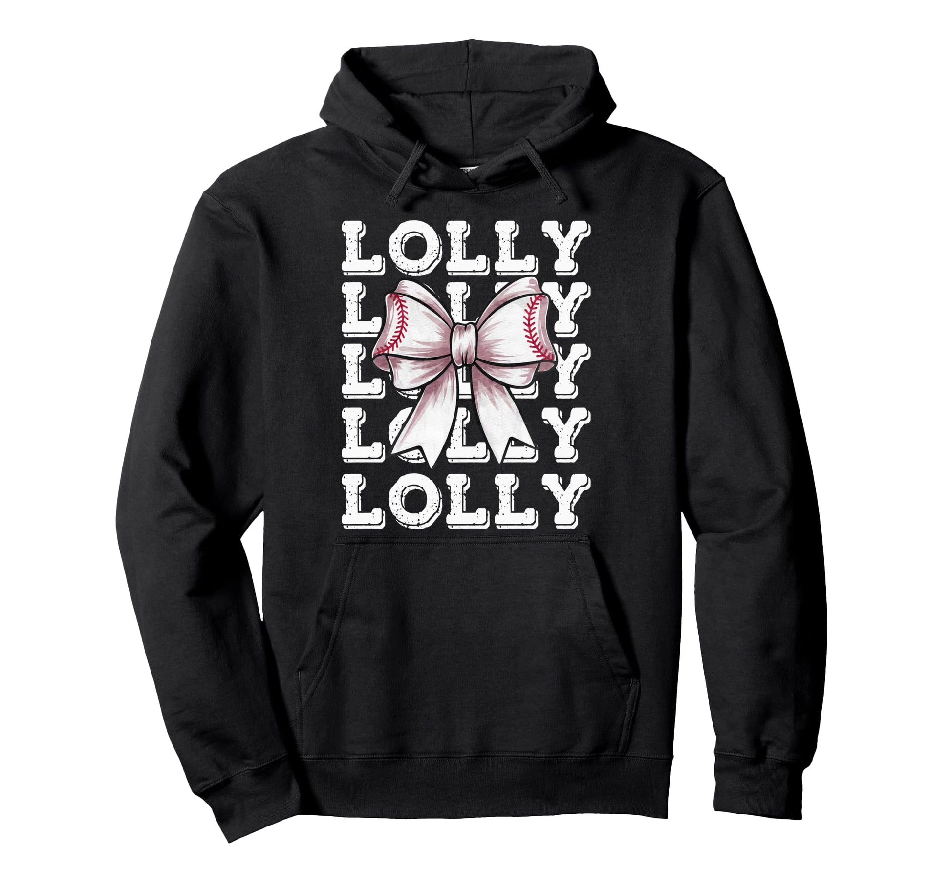 Coquette Baseball Lolly Matching Hoodie - Custom Art Print Men Women - T-Shirt, Sweatshirt, Hoodie