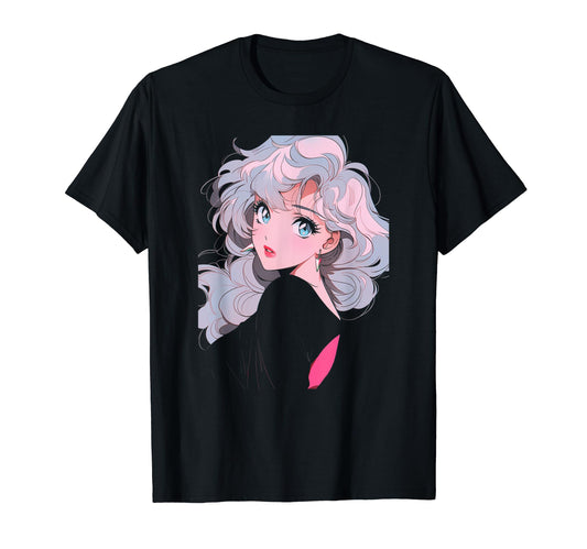 90S 80S Anime Manga Kawaii Aesthetic Y2K T-Shirt - Unique Graphic Unisex - T-Shirt, Sweatshirt, Hoodie