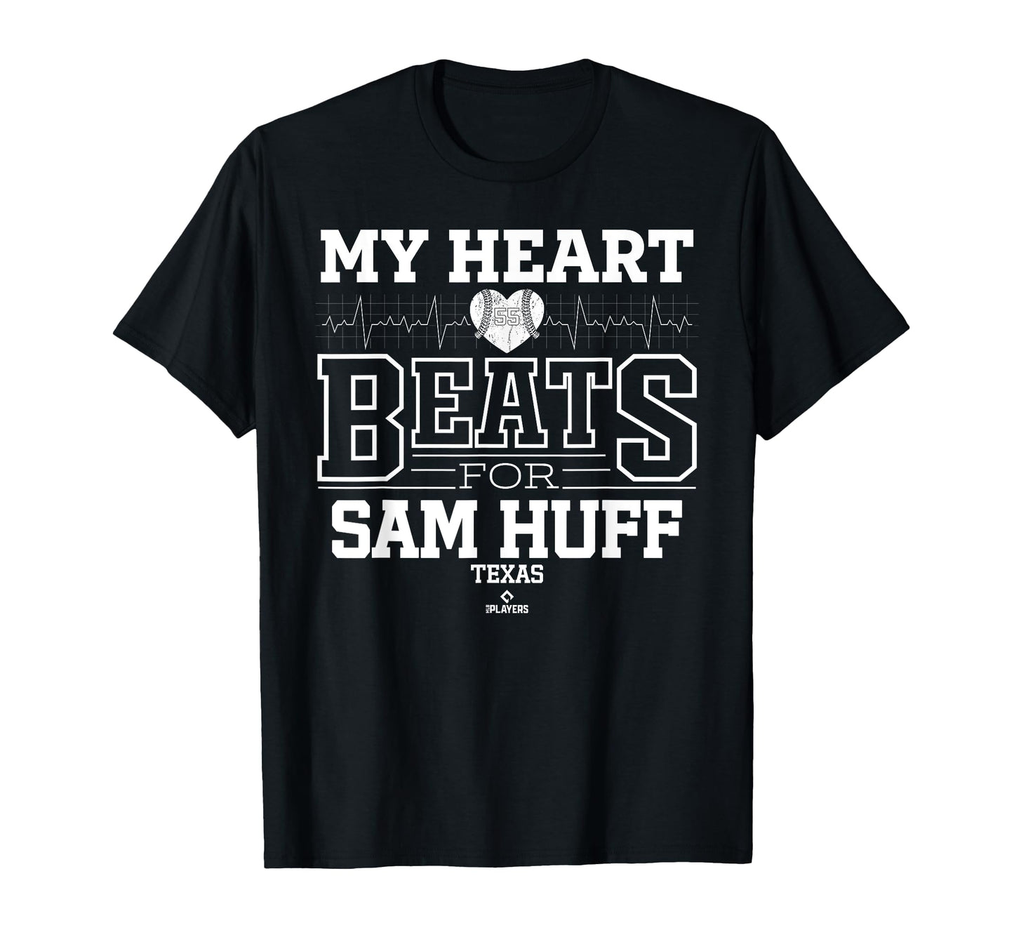 My Heart Beats Sam Huff Texas T-Shirt - Aesthetic Graphic Men Women - T-Shirt, Sweatshirt, Hoodie