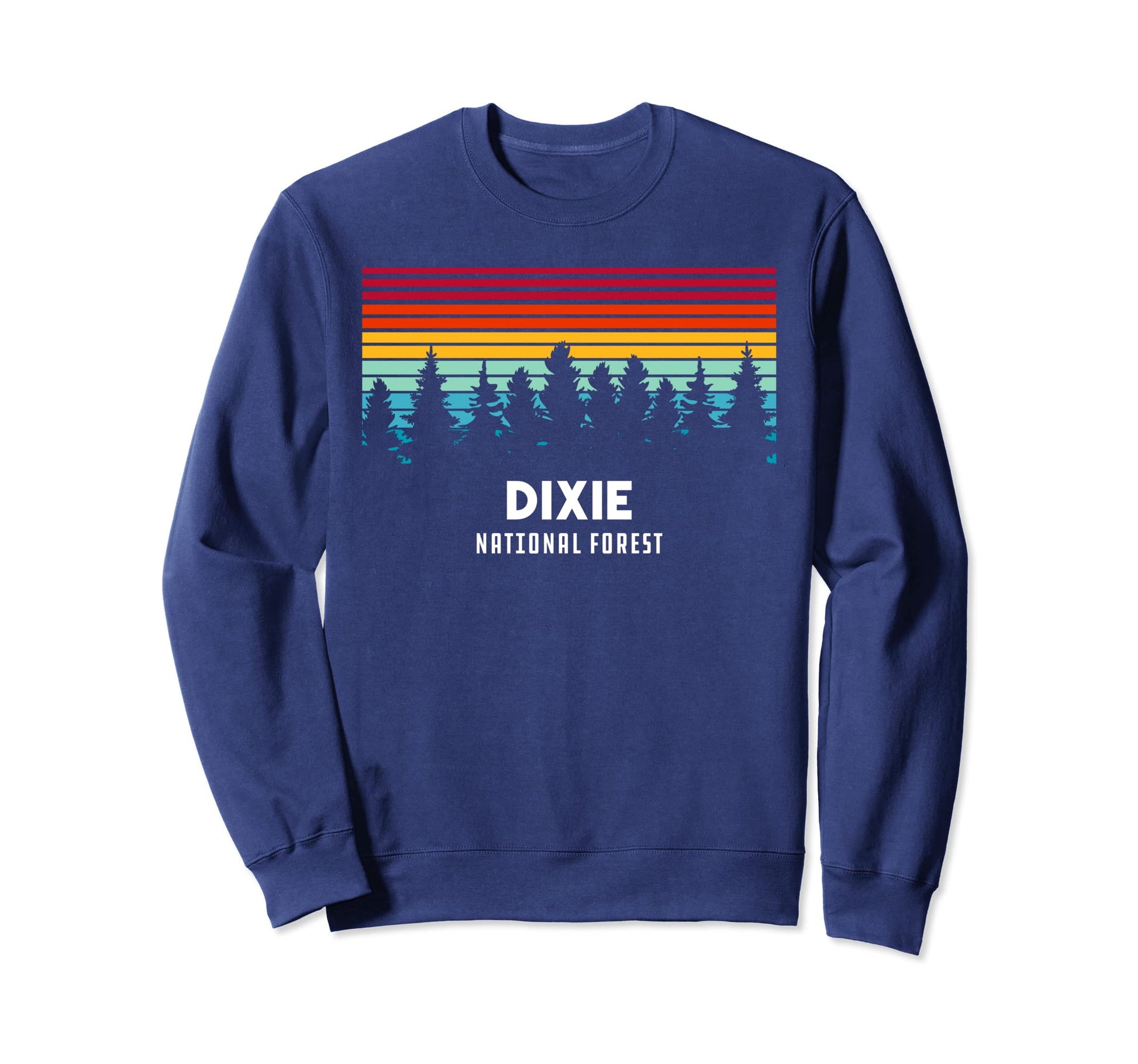 Dixie National Forest Utah Stripes Sweatshirt - Custom Art Print for Adults - T-Shirt, Sweatshirt, Hoodie