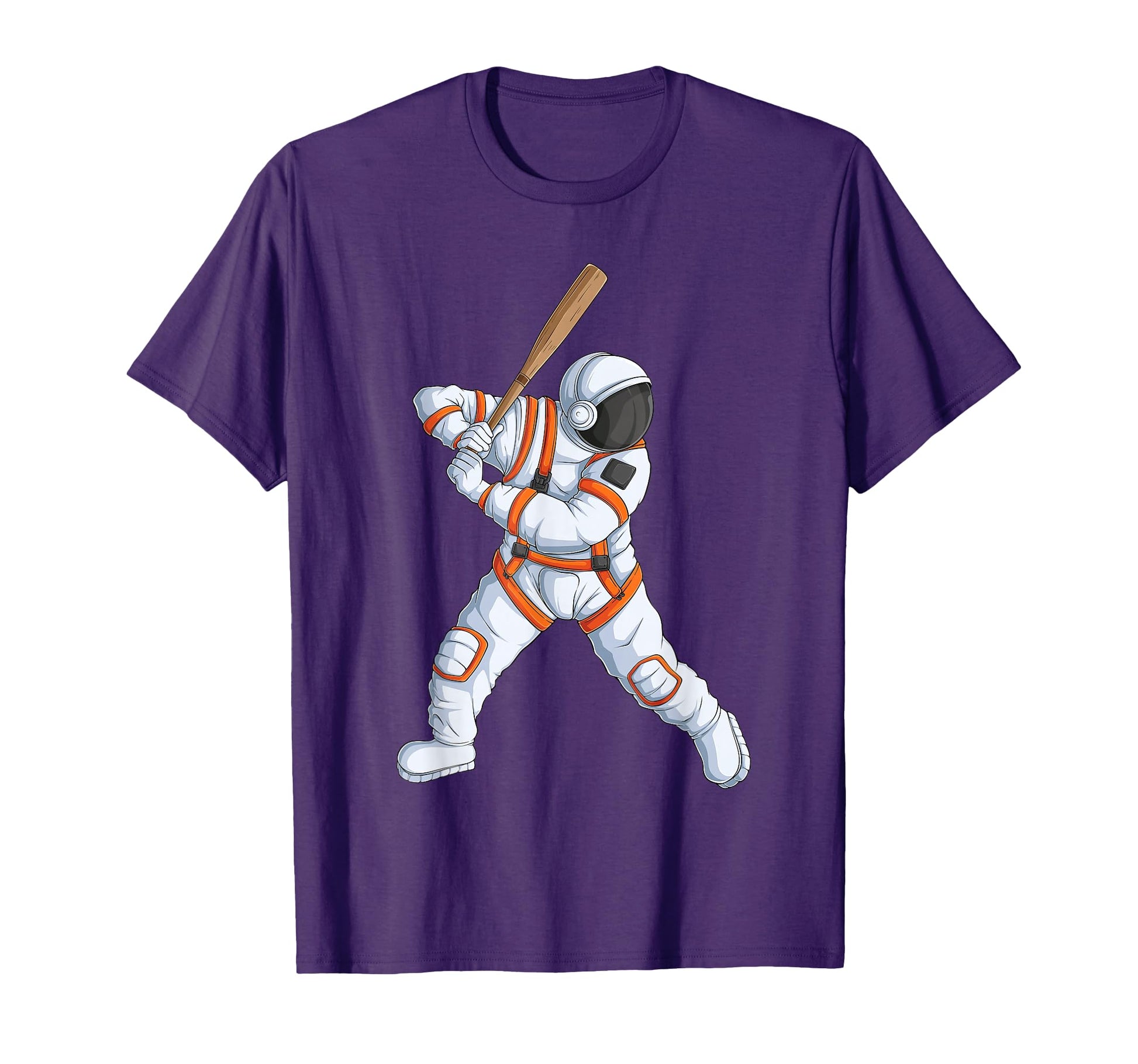 Space Astronaut Baseball Funny Baseball T-Shirt - Streetwear Style Unisex - T-Shirt, Sweatshirt, Hoodie