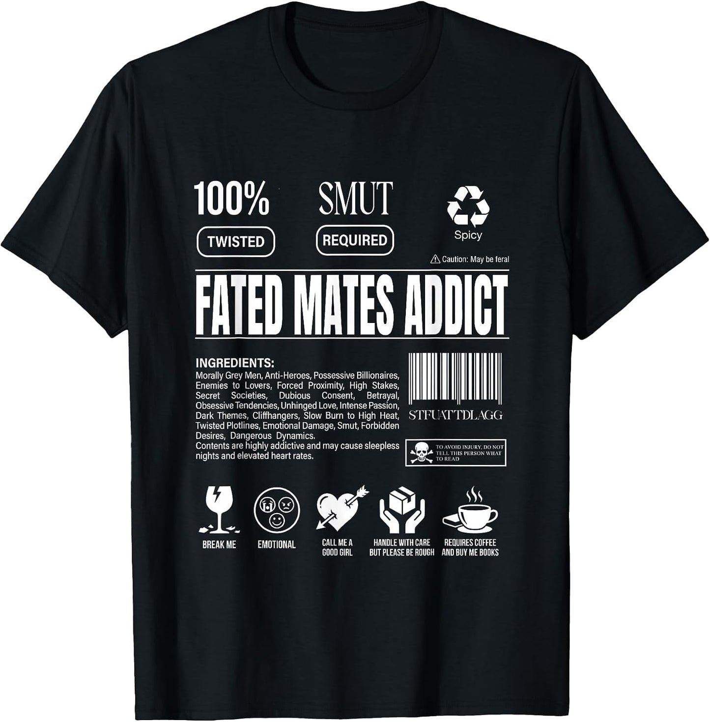 Buy Me Books And Tell To STFUATTDLAGG Outfits - Adult & Kids T-Shirts, Sweatshirts & Hoodies apparel design preview 1