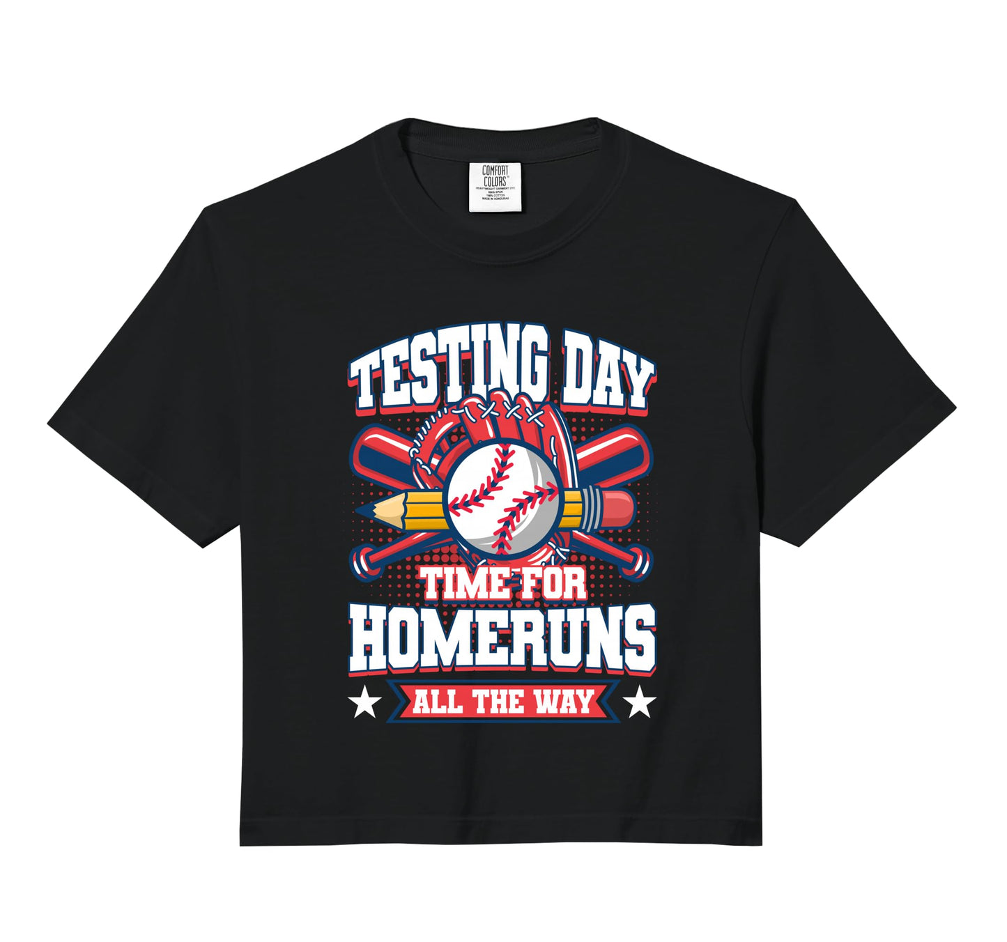 Testing Day Teacher Baseball Bat Sweatshirt - Streetwear Style for Adults - T-Shirt, Sweatshirt, Hoodie