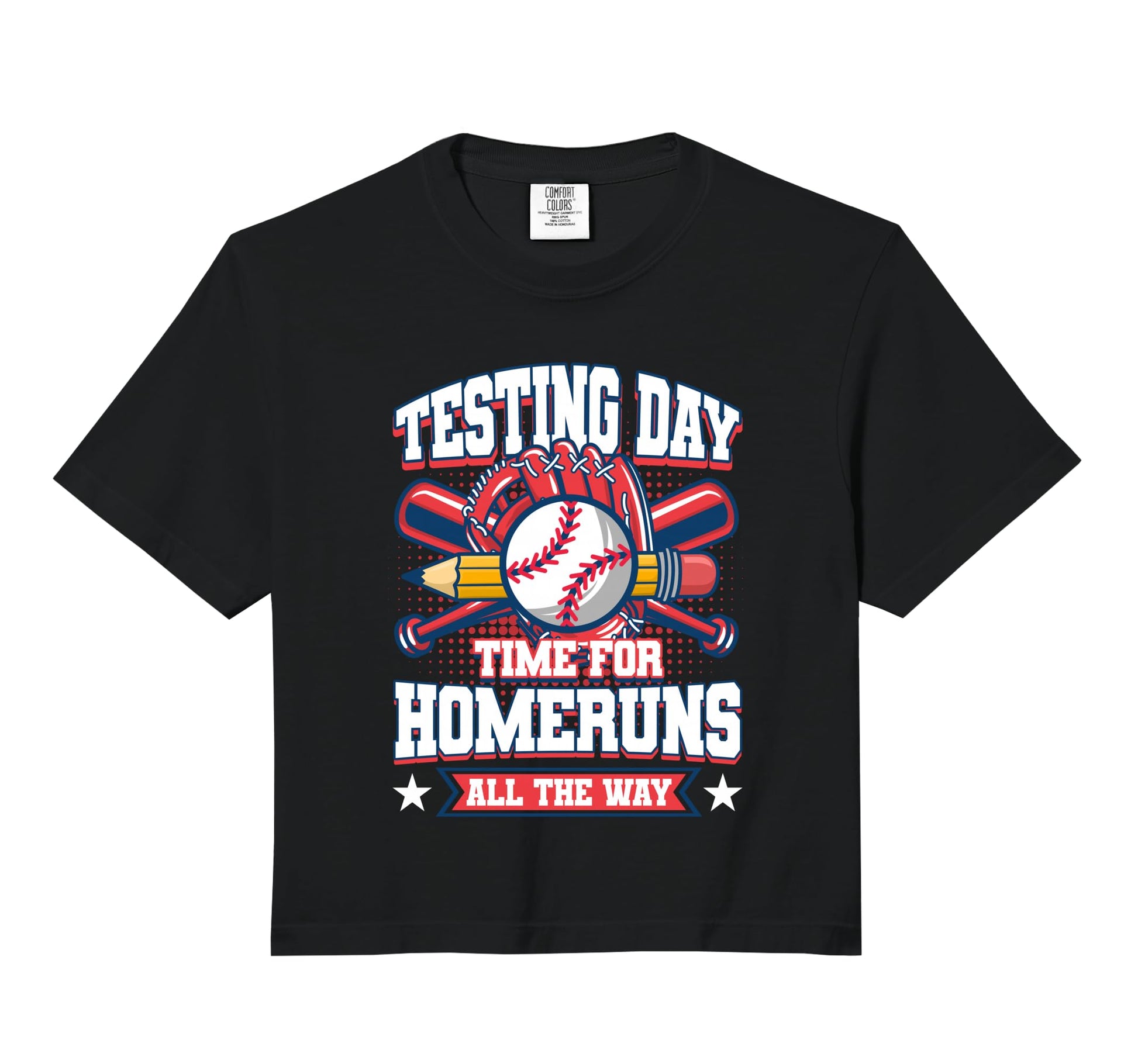 Testing Day Teacher Baseball Bat Sweatshirt - Streetwear Style for Adults - T-Shirt, Sweatshirt, Hoodie