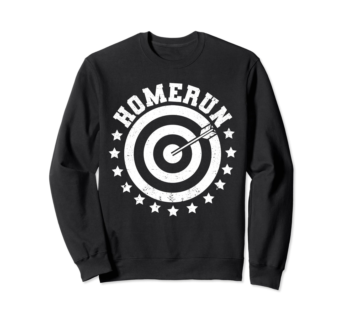 Archery Homerun Mashup Bullseye Sweatshirt - Fun Novelty Design for Adults - T-Shirt, Sweatshirt, Hoodie