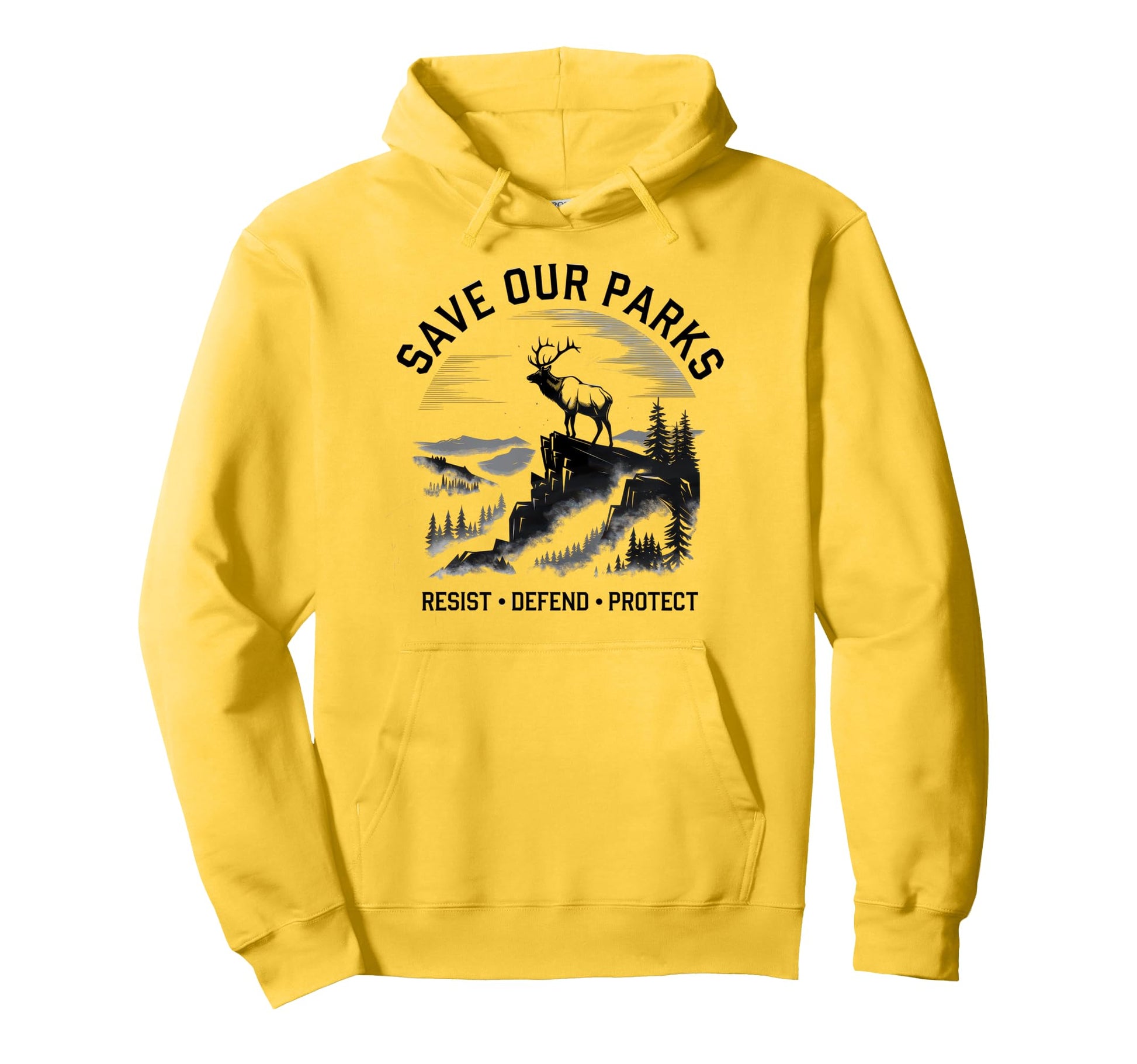 Save Our Parks Protect National Park Hoodie - Novelty Apparel Unisex - T-Shirt, Sweatshirt, Hoodie