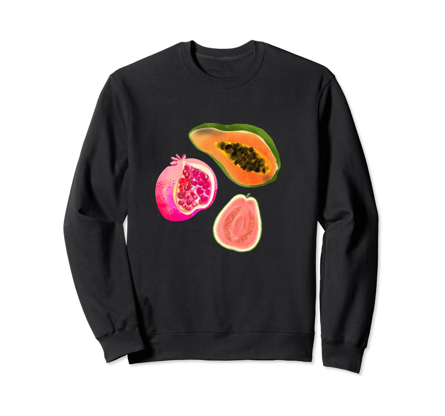 Exotic Fruit Aesthetic Y2K Foodie Sweatshirt - Novelty Apparel for Adults - T-Shirt, Sweatshirt, Hoodie