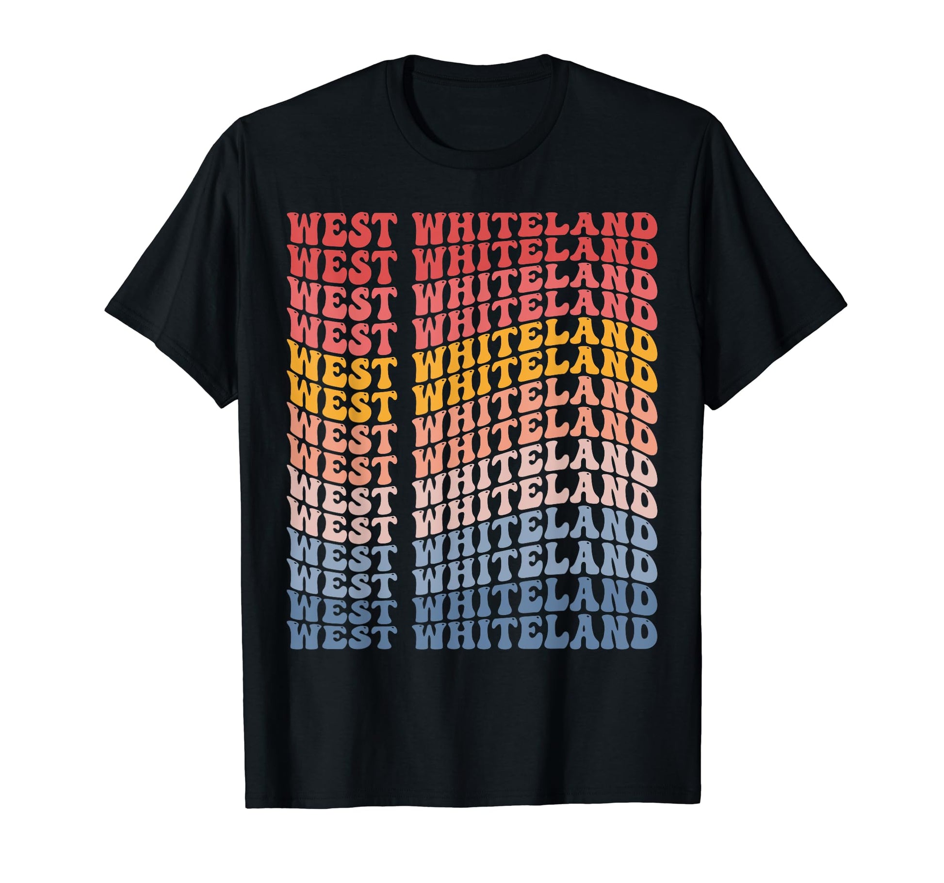 West Whiteland City Groovy T-Shirt - Unique Graphic Unisex - T-Shirt, Sweatshirt, Hoodie