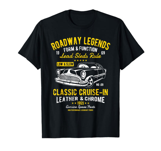 Automotive Nostalgia Car Cruise T-Shirt - Graphic Print for Adults - T-Shirt, Sweatshirt, Hoodie