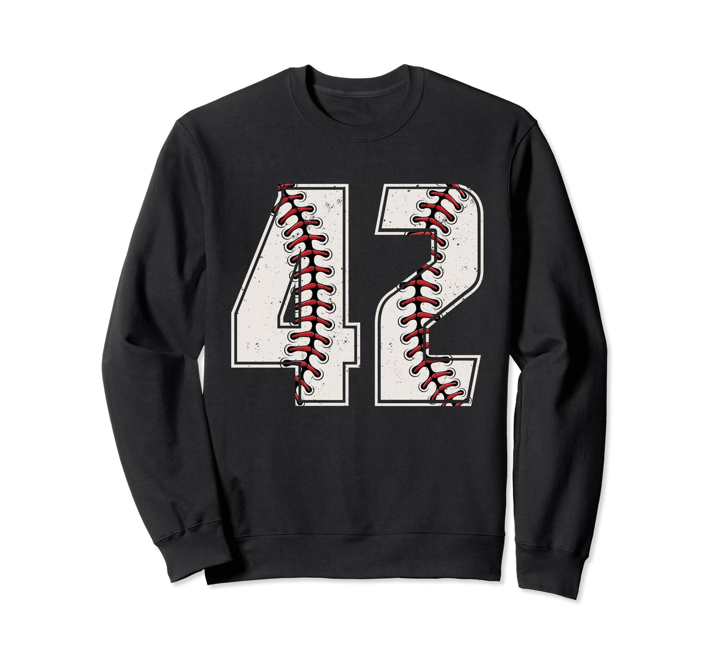 Baseball Player Number 42 Forty Two Sweatshirt - Novelty Apparel Unisex - T-Shirt, Sweatshirt, Hoodie