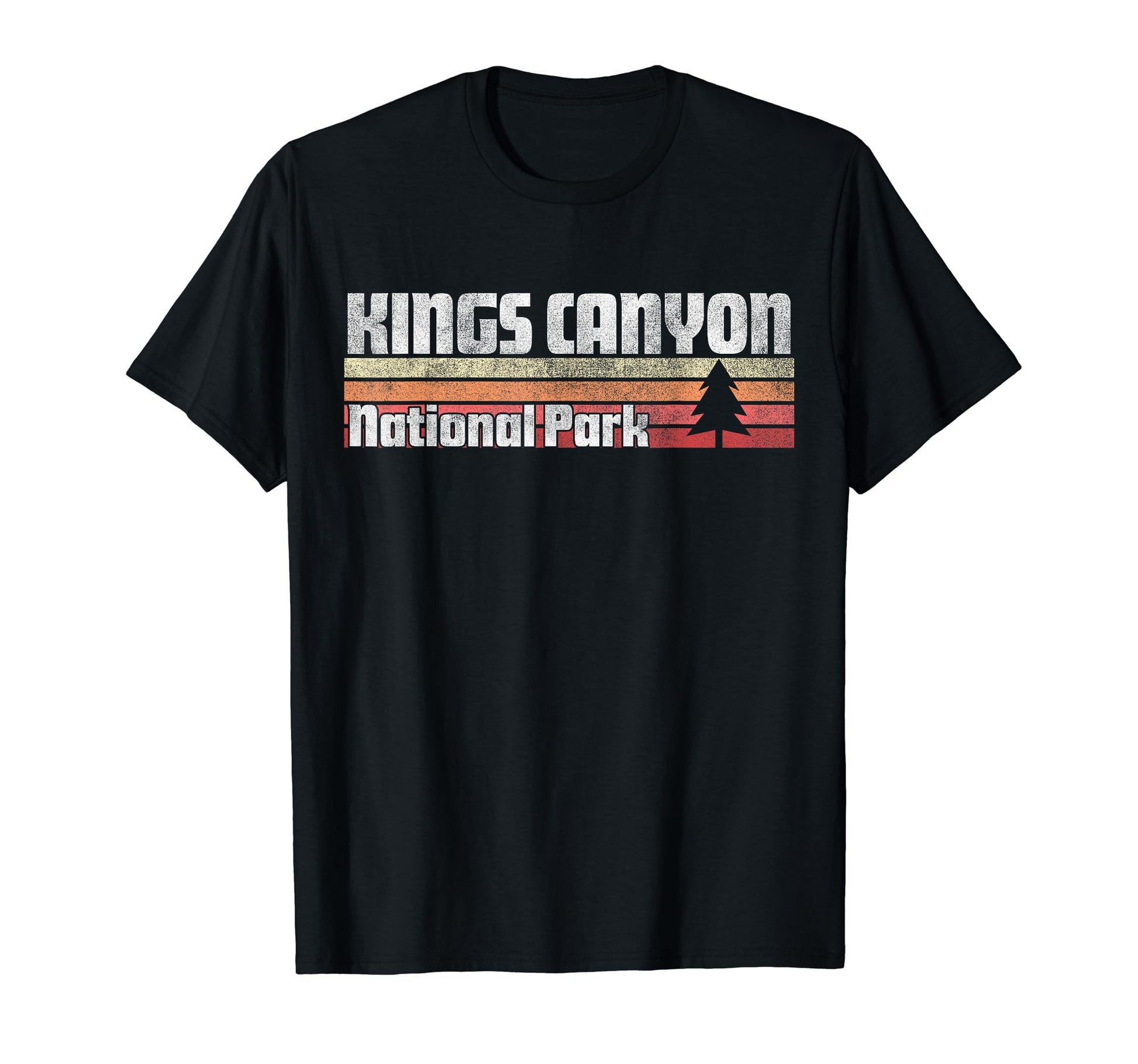Kings Canyon National Park 70S 80S 90S T-Shirt - Fun Novelty Design Unisex - T-Shirt, Sweatshirt, Hoodie