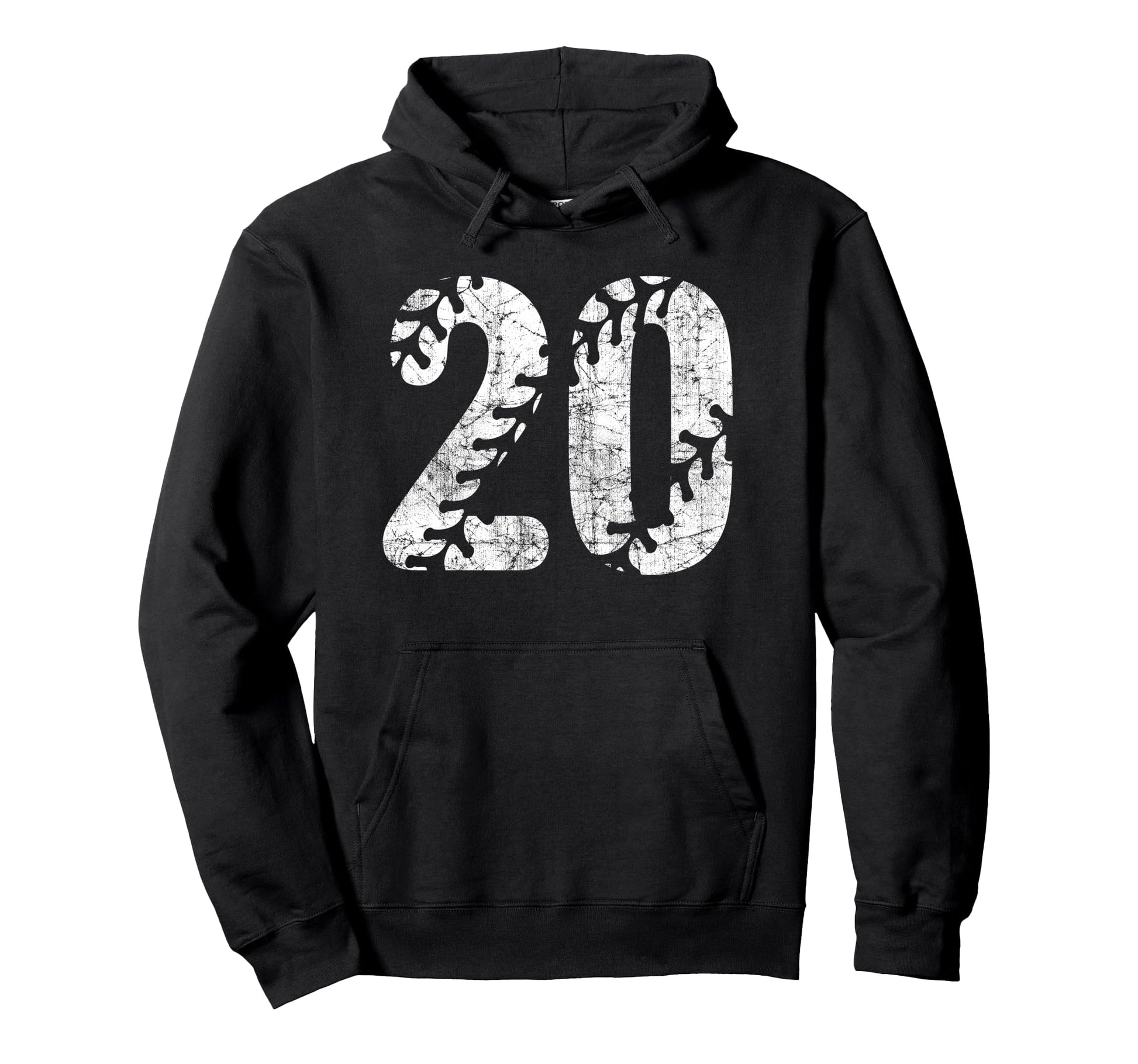 Baseball Softball Mom 20 Number 20 Hoodie - Graphic Print Unisex - T-Shirt, Sweatshirt, Hoodie