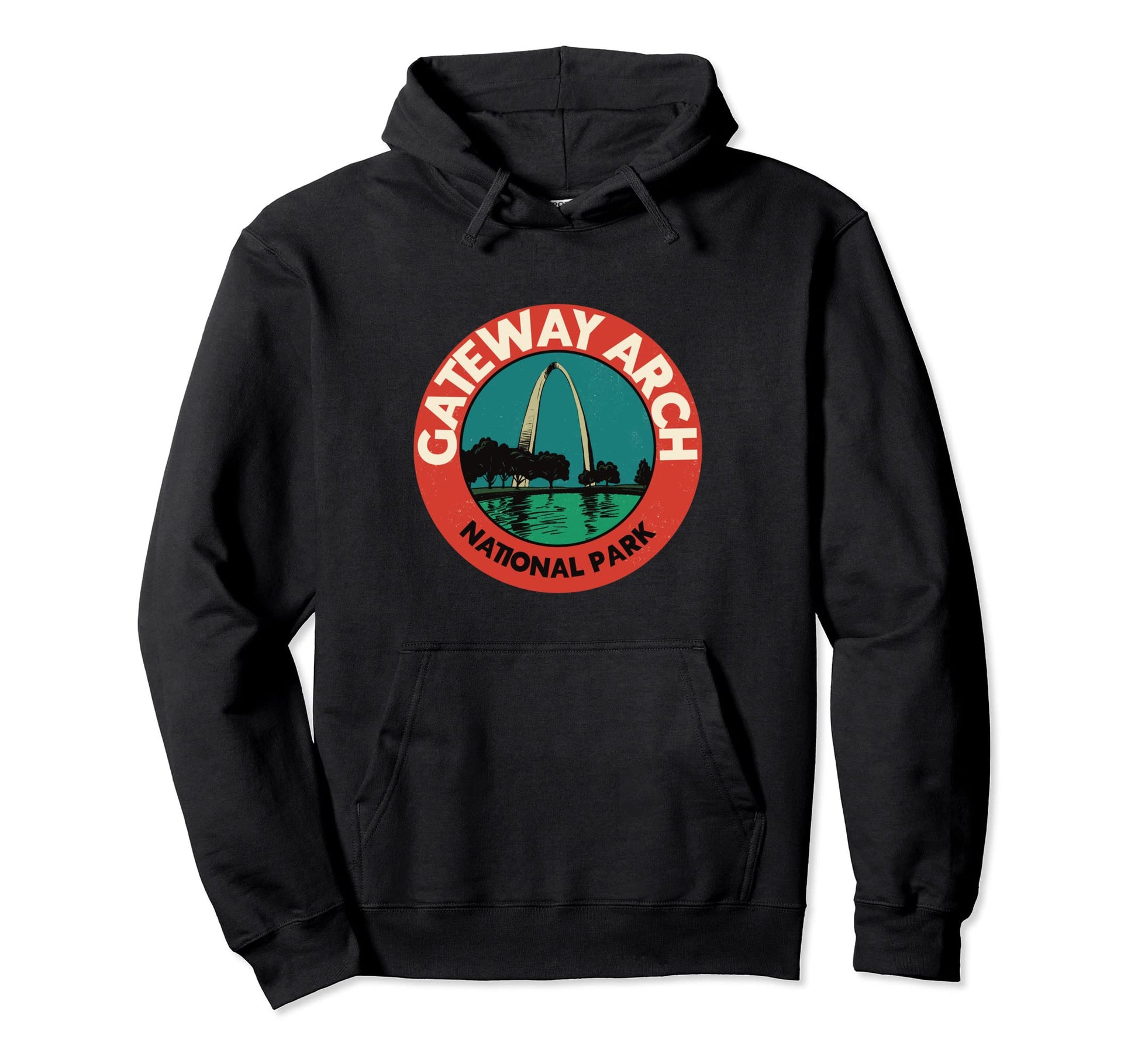 Gateway Arch National Park Hoodie - Casual Everyday Wear for Adults - T-Shirt, Sweatshirt, Hoodie
