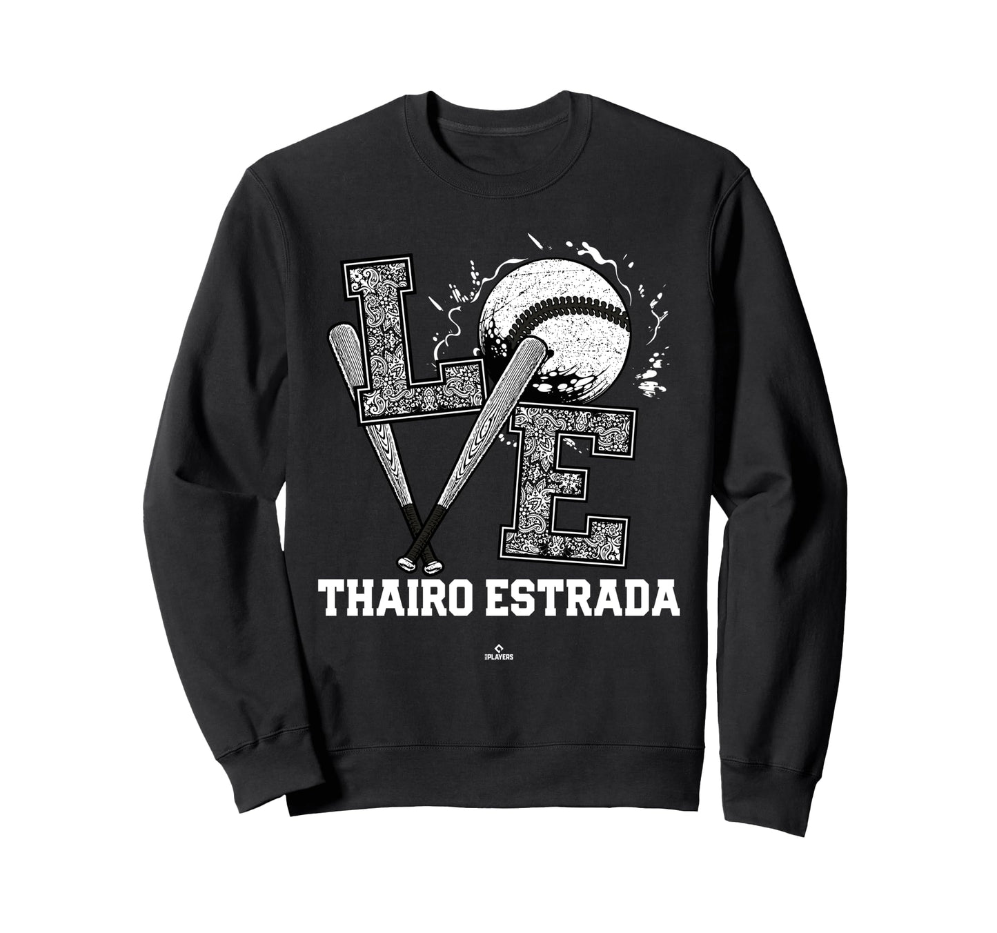 Distressed Baseball Love Thairo Sweatshirt - Minimalist Print Unisex - T-Shirt, Sweatshirt, Hoodie