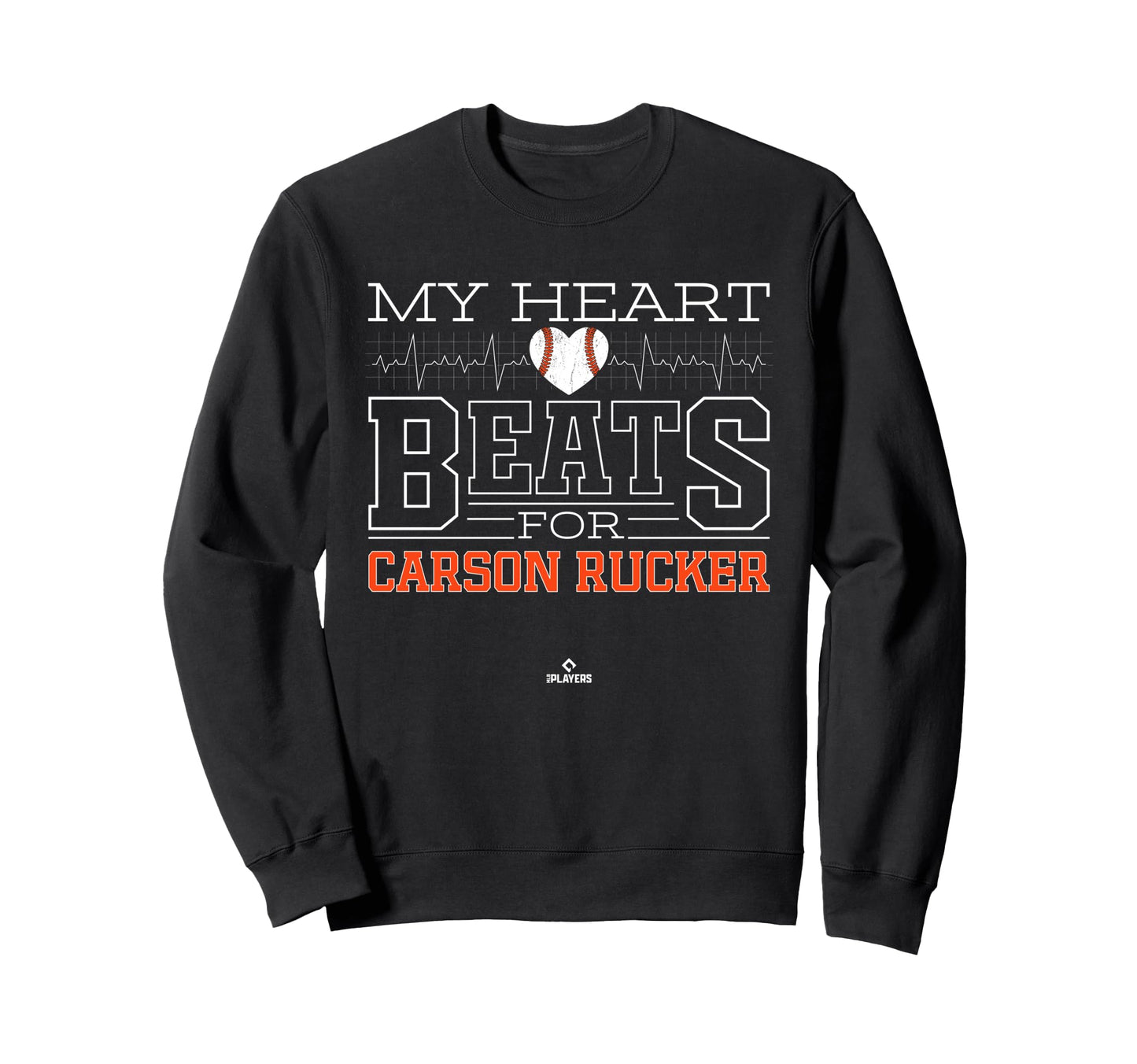 My Heart Beats Carson Rucker Sweatshirt - Fun Novelty Design Men Women - T-Shirt, Sweatshirt, Hoodie
