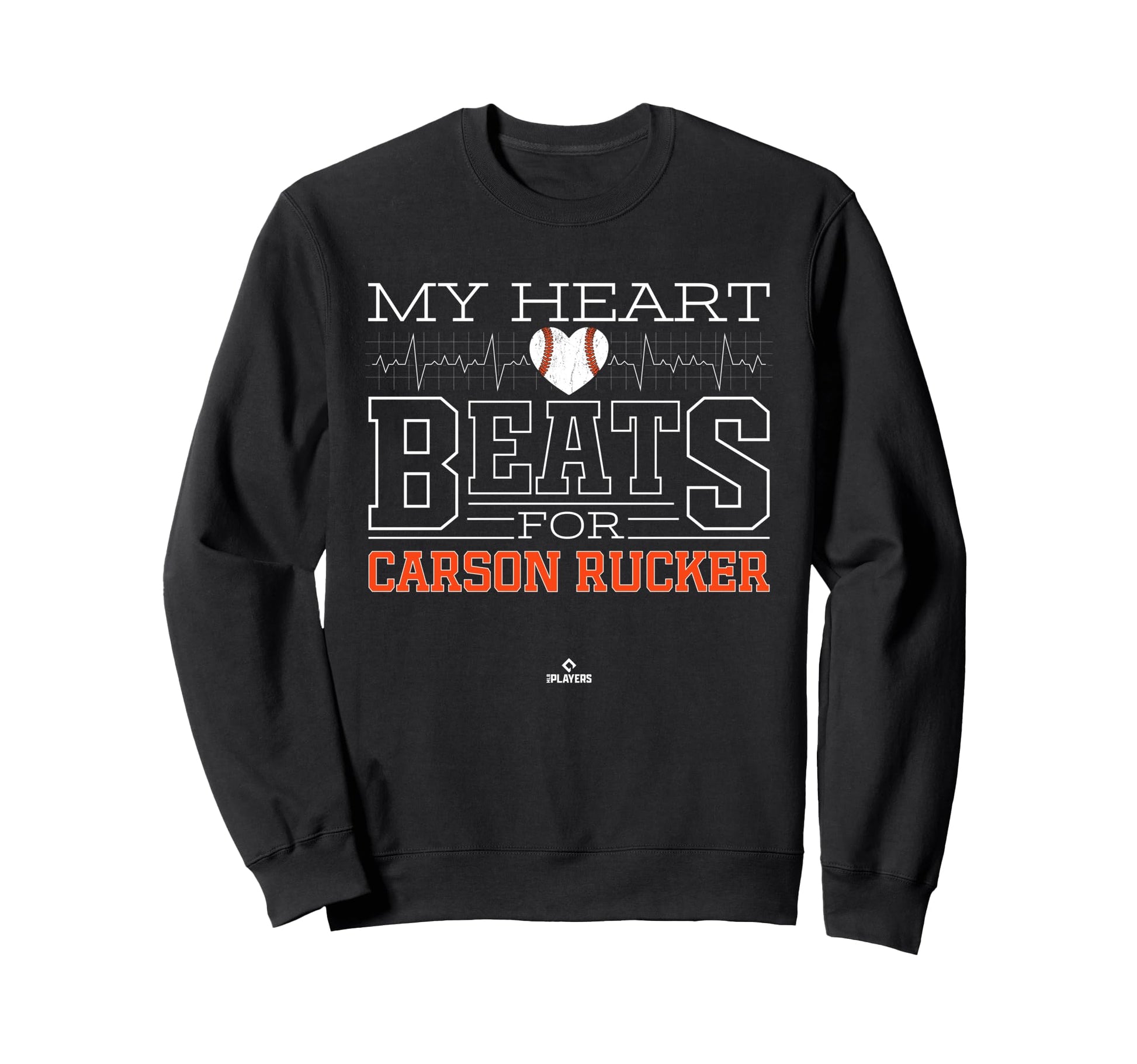 My Heart Beats Carson Rucker Sweatshirt - Fun Novelty Design Men Women - T-Shirt, Sweatshirt, Hoodie