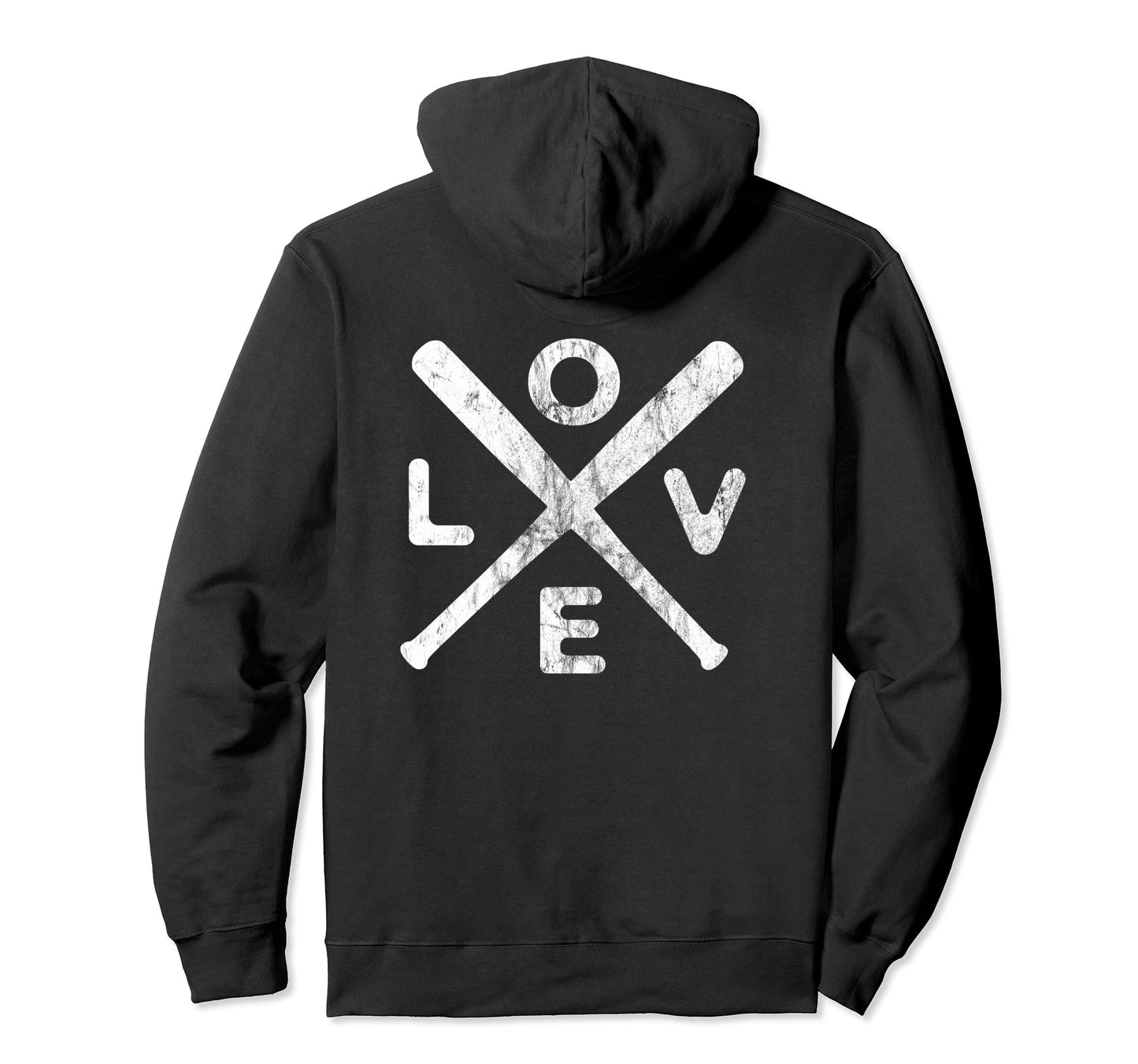 Baseball Love Outfit Baseball Supporters Hoodie - Graphic Print Unisex - T-Shirt, Sweatshirt, Hoodie