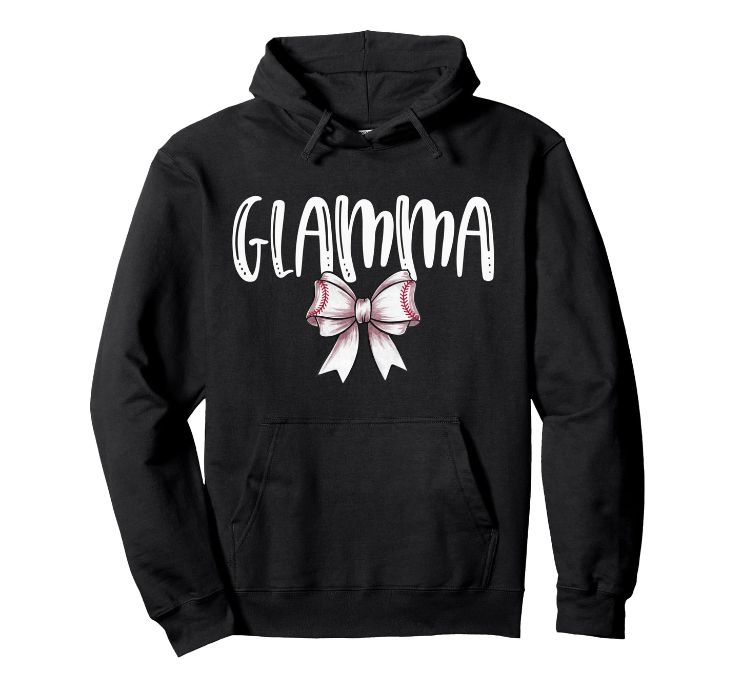 Coquette Baseball Glamma Spirit Hoodie - Casual Everyday Wear Men Women - T-Shirt, Sweatshirt, Hoodie