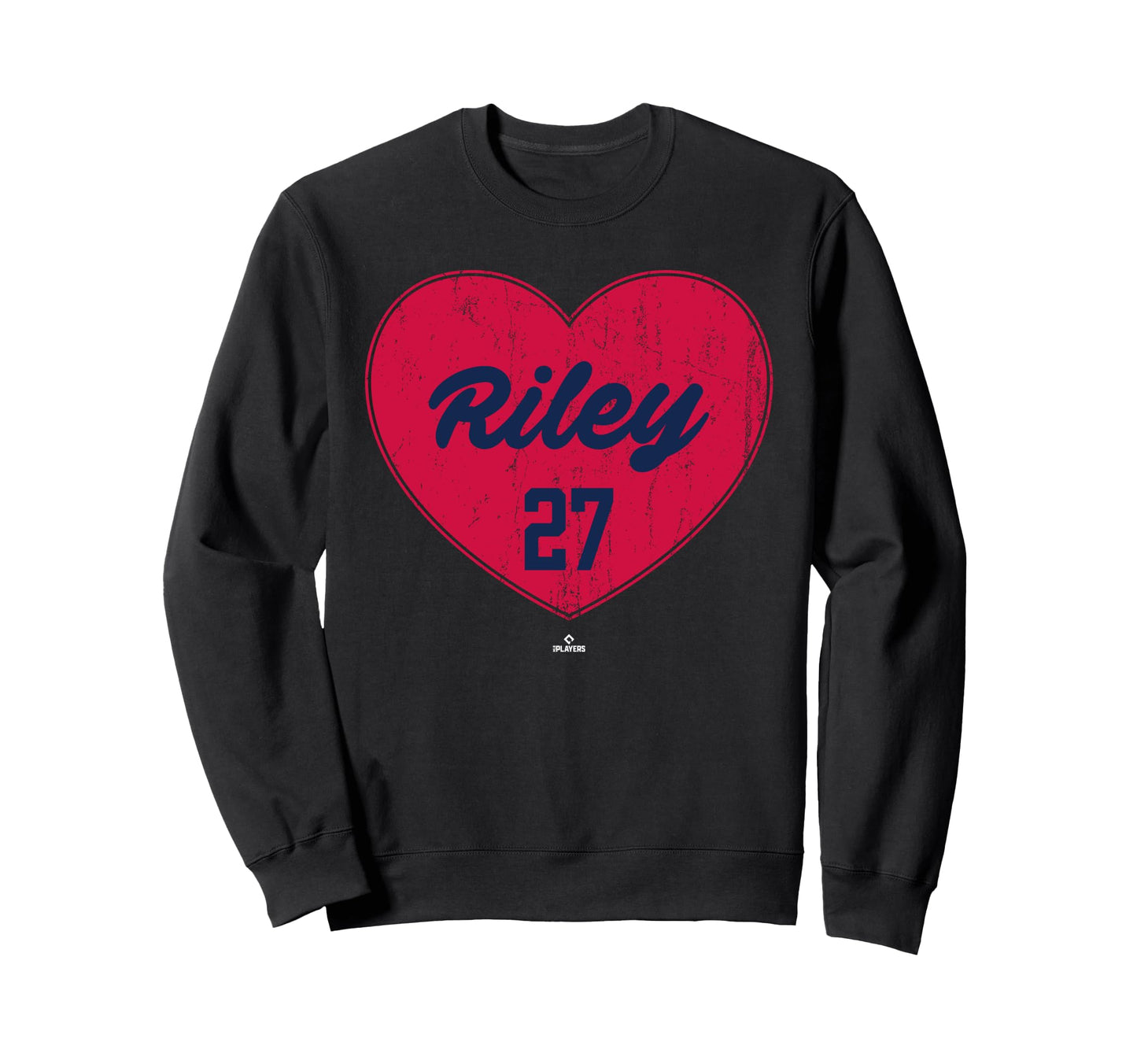 Distressed Heart Austin Riley Sweatshirt - Novelty Apparel Men Women - T-Shirt, Sweatshirt, Hoodie