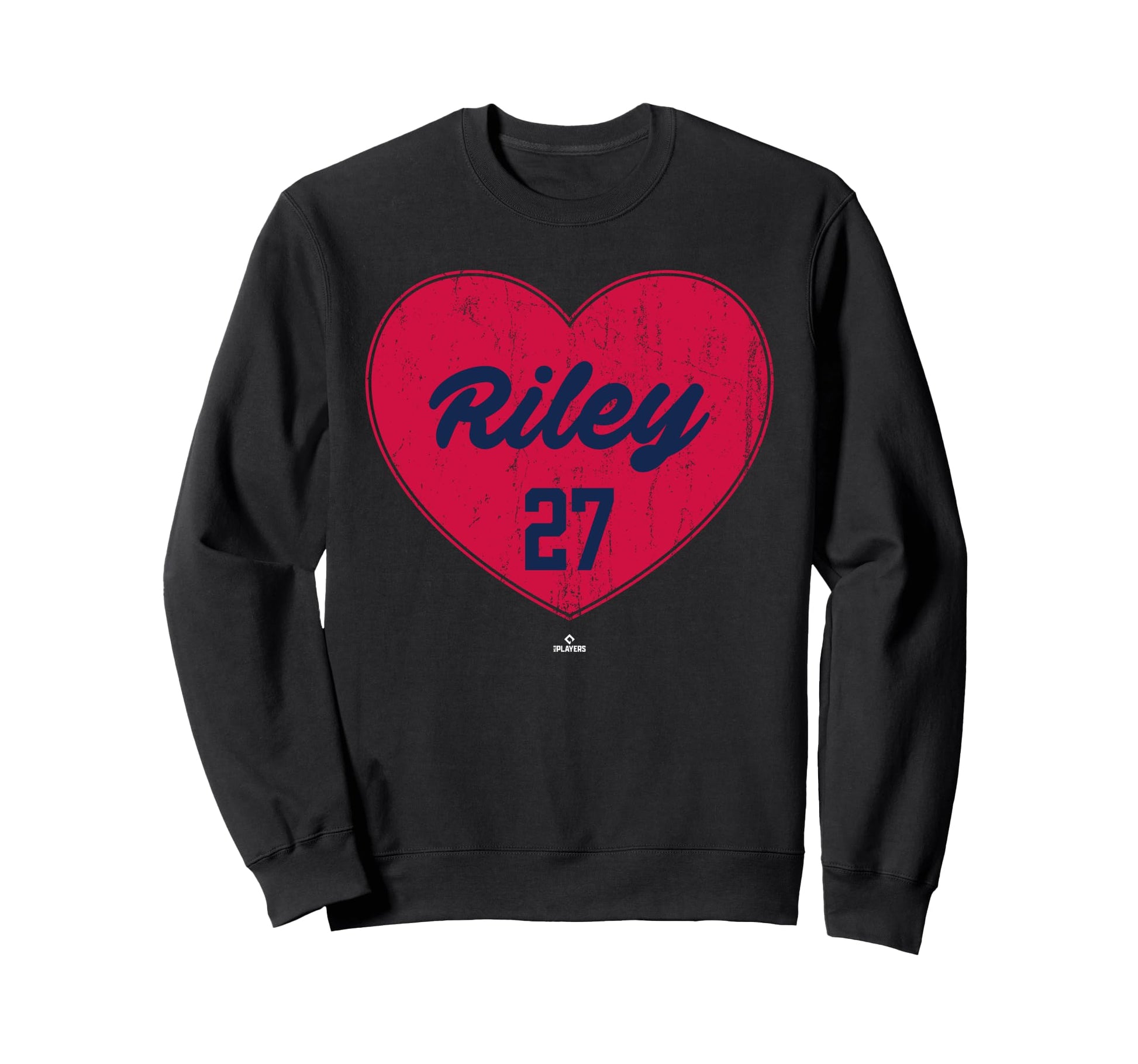 Distressed Heart Austin Riley Sweatshirt - Novelty Apparel Men Women - T-Shirt, Sweatshirt, Hoodie