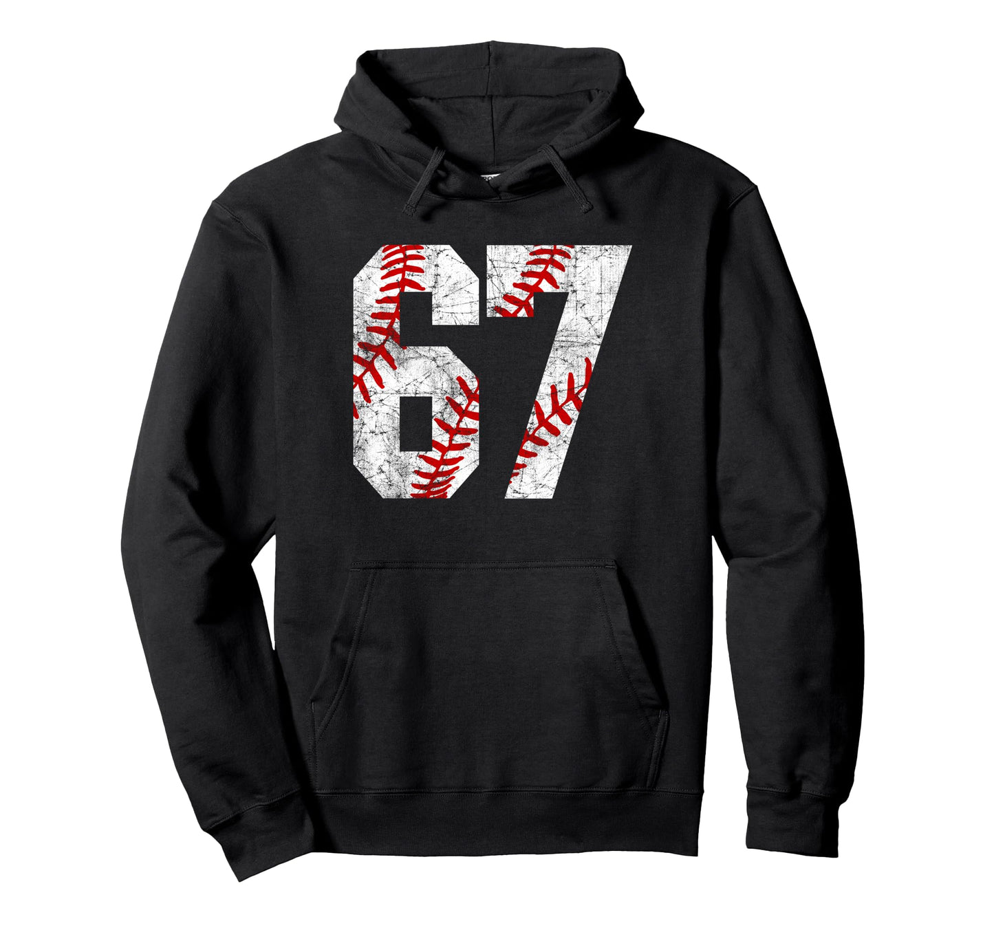 Baseball Mom 67 Jersey Baseball Player Hoodie - Streetwear Style Unisex - T-Shirt, Sweatshirt, Hoodie