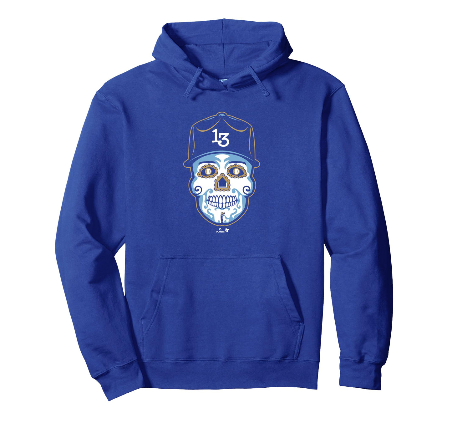 Salvador P Rez Sugar Skull Kansas Hoodie - Casual Everyday Wear Men Women - T-Shirt, Sweatshirt, Hoodie