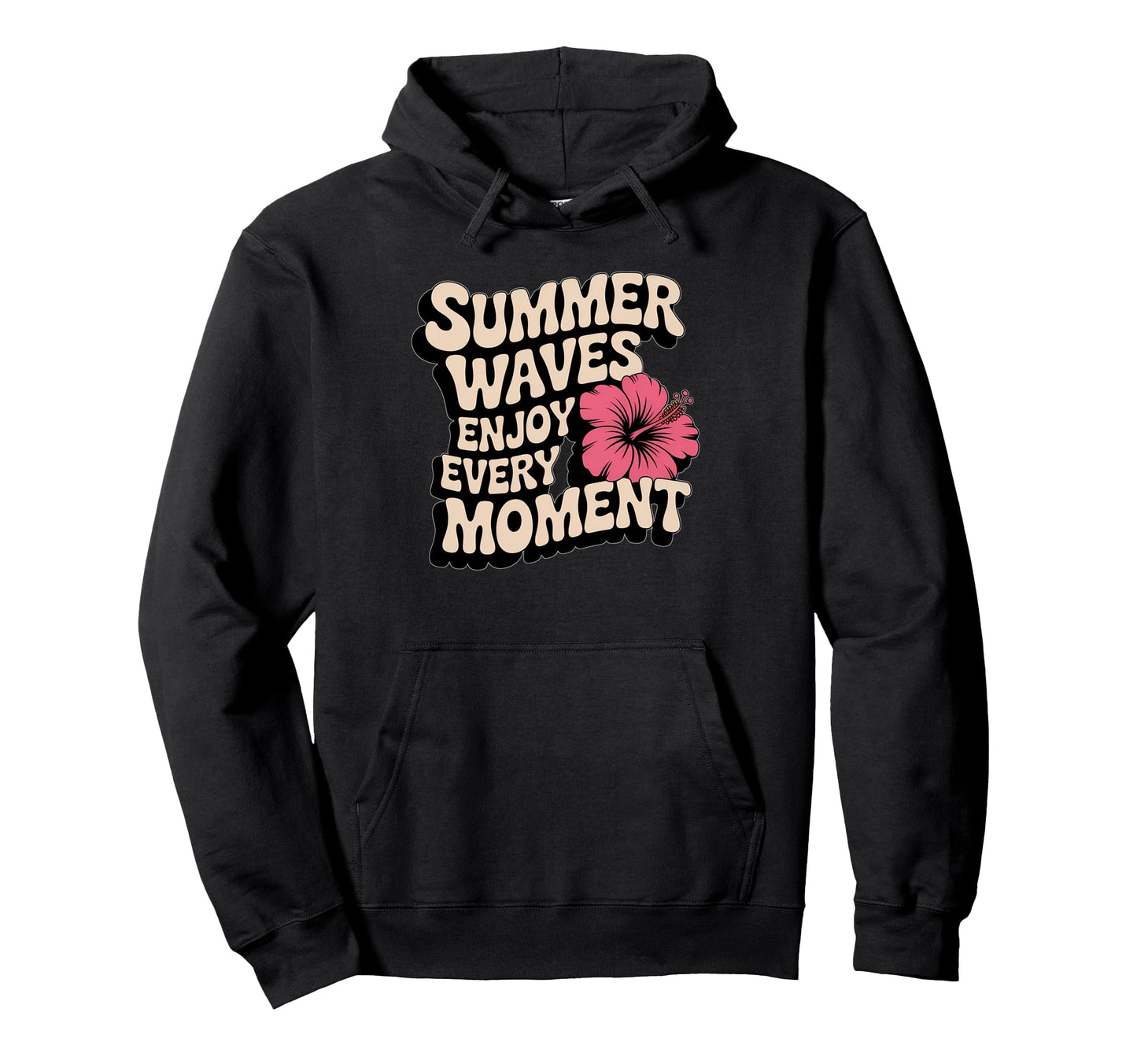 Summer Vibes Summer Waves Hoodie - Casual Everyday Wear for Adults - T-Shirt, Sweatshirt, Hoodie