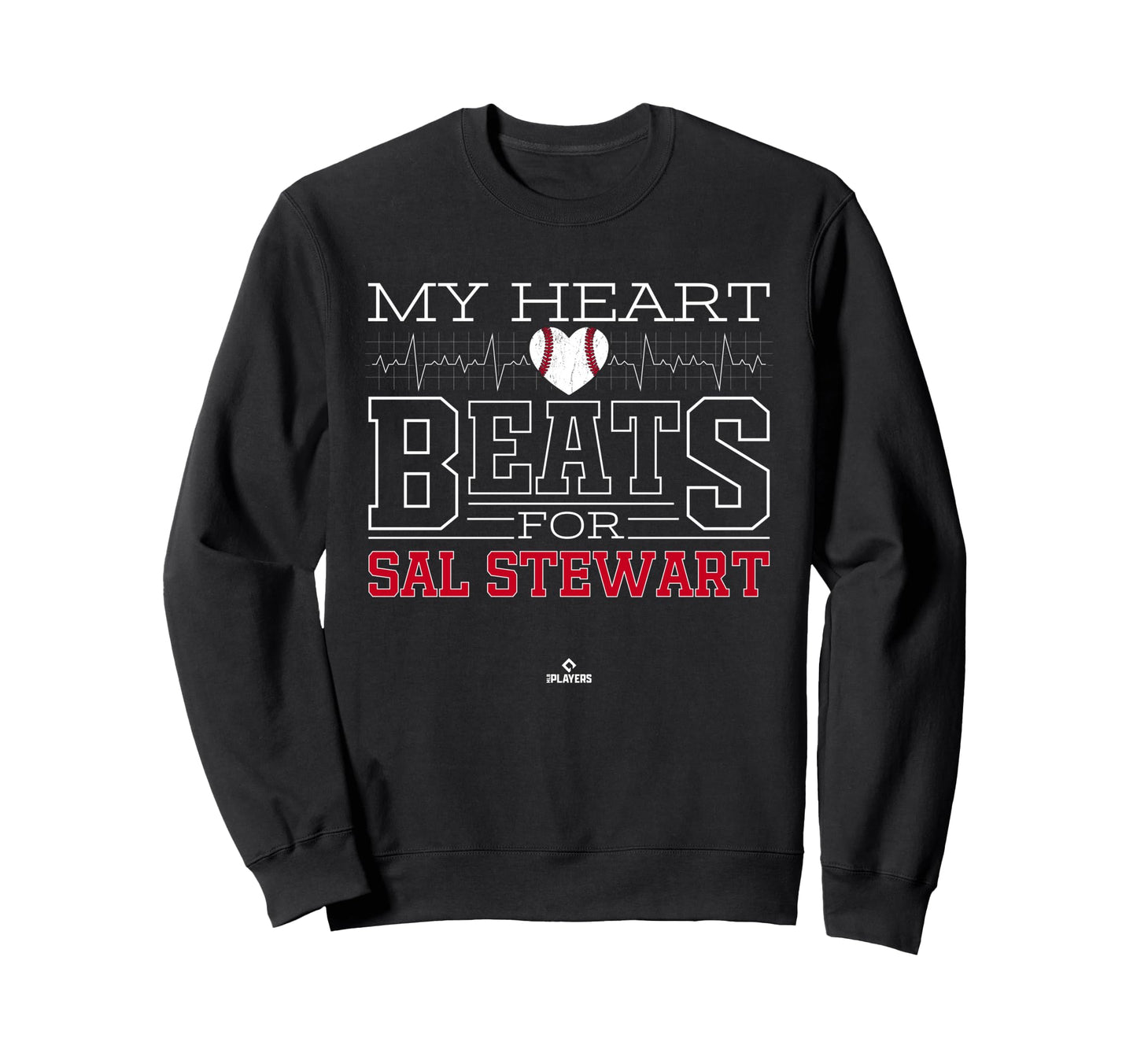My Heart Beats Sal Stewart Sweatshirt - Minimalist Print for Adults - T-Shirt, Sweatshirt, Hoodie