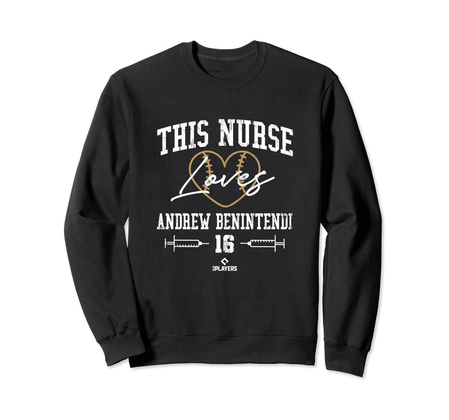 This Nurse Loves Andrew Benintendi Sweatshirt - Custom Art Print Unisex - T-Shirt, Sweatshirt, Hoodie