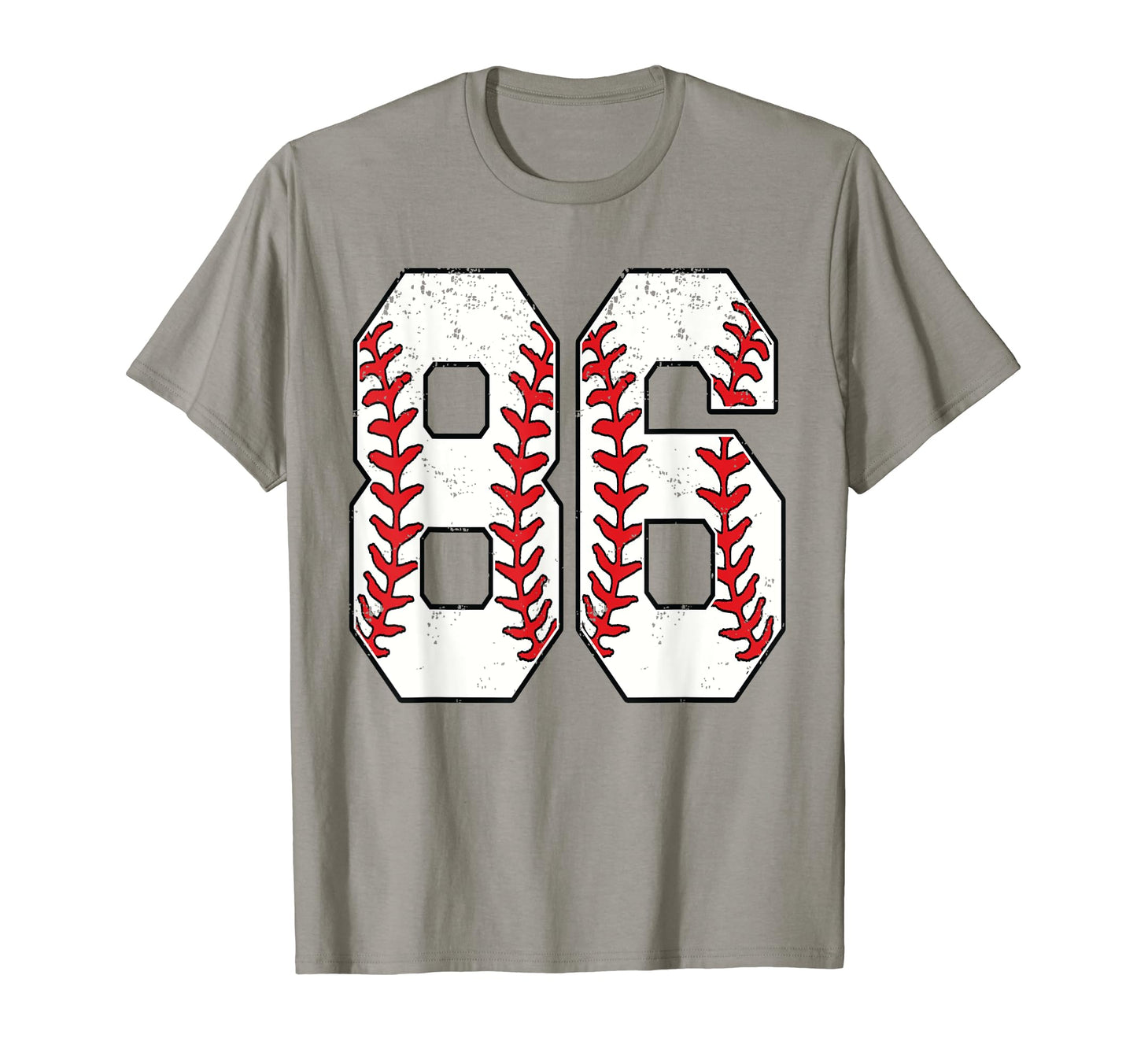 Number 86 Baseball 86 Jersey Number T-Shirt - Streetwear Style Men Women - T-Shirt, Sweatshirt, Hoodie