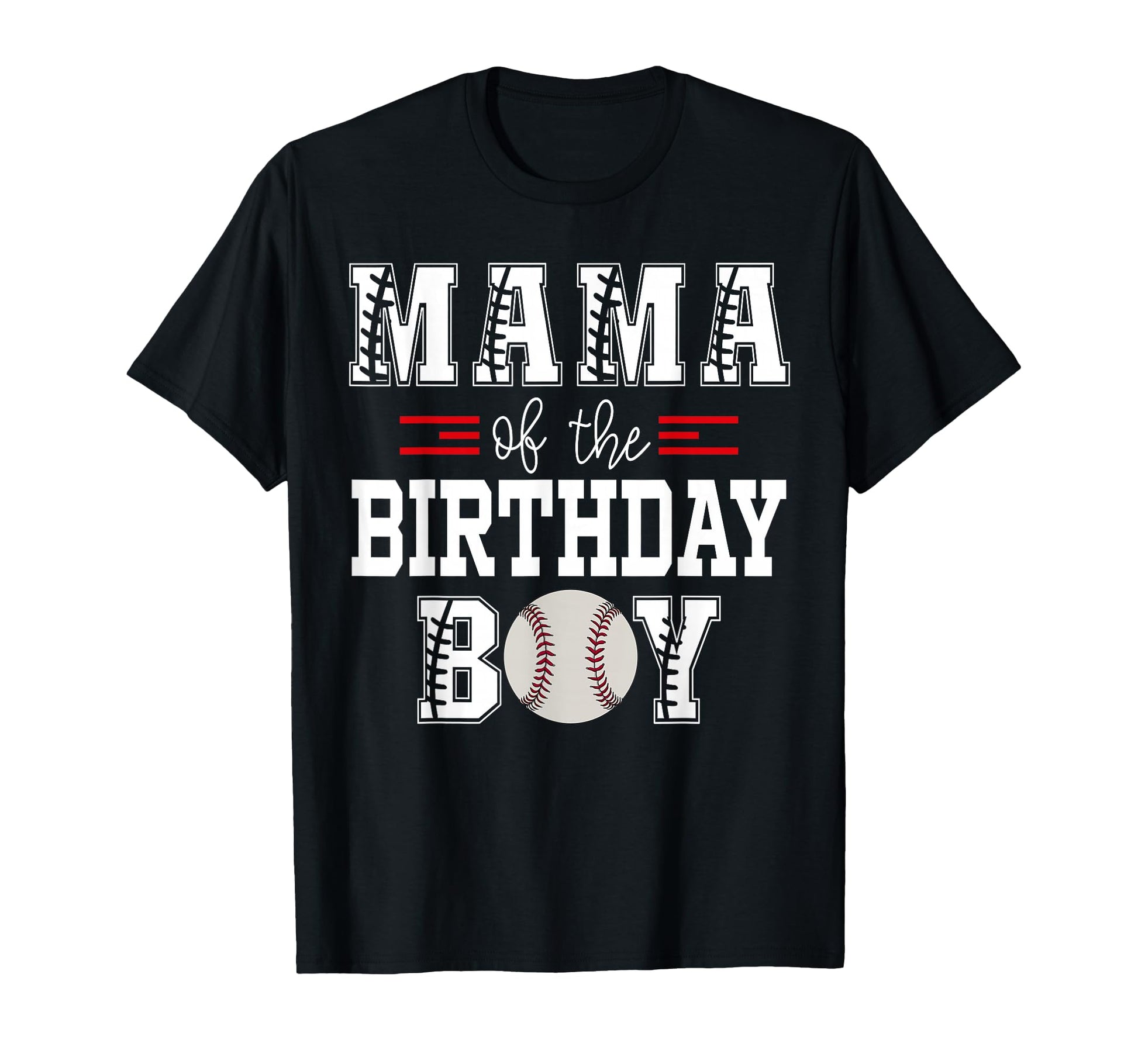 Mama Birthday Baseball Lover First T-Shirt - Trendy Graphic for Adults - T-Shirt, Sweatshirt, Hoodie