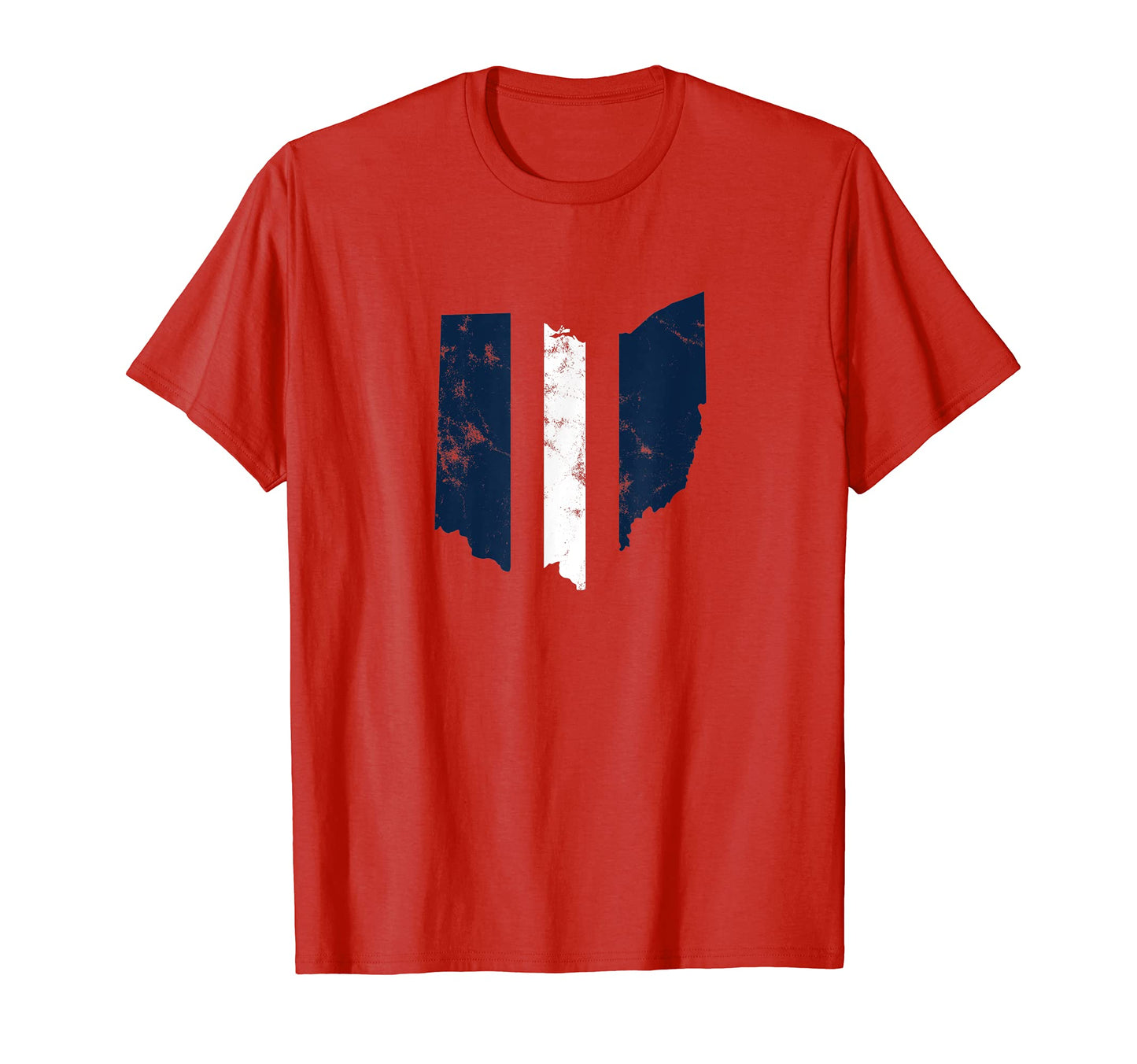 Cle Cleveland Baseball Ohio Strip T-Shirt - Casual Everyday Wear Men Women - T-Shirt, Sweatshirt, Hoodie