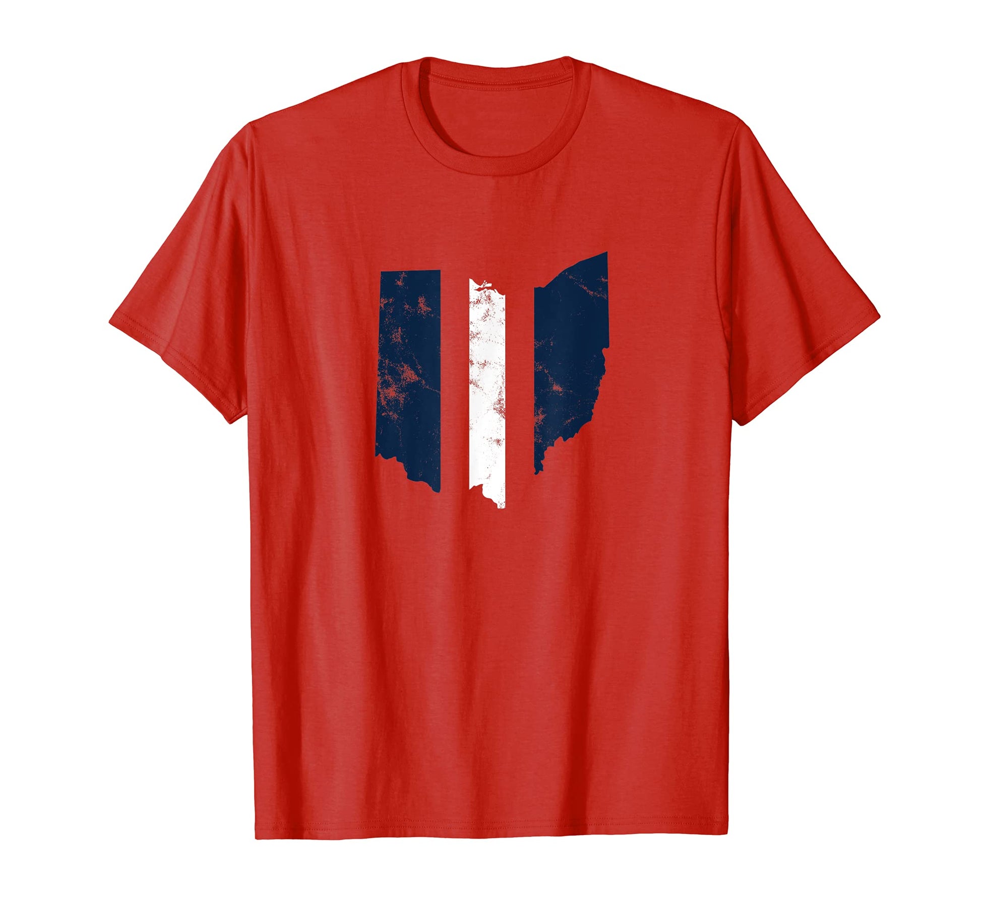Cle Cleveland Baseball Ohio Strip T-Shirt - Casual Everyday Wear Men Women - T-Shirt, Sweatshirt, Hoodie