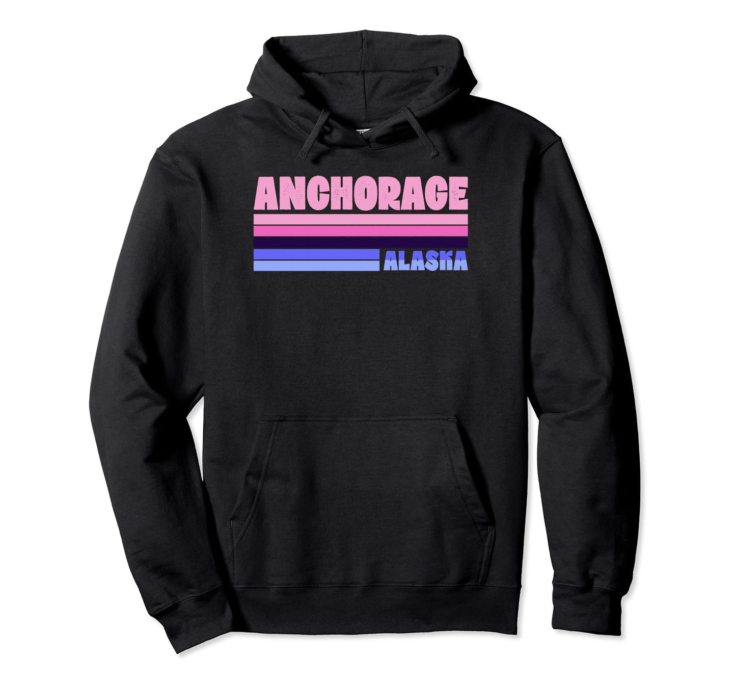 Anchorage Alaska Pride Local Hoodie - Custom Art Print for Adults - T-Shirt, Sweatshirt, Hoodie